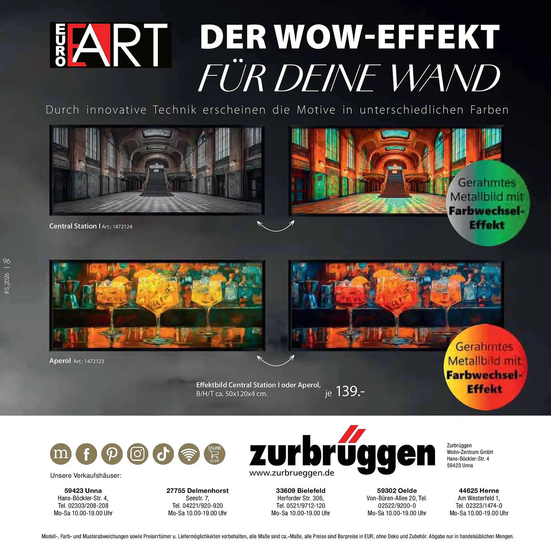 Zurbrüggen Prospekt von 14. April bis 26. September 2026 - Prospekt seite 94