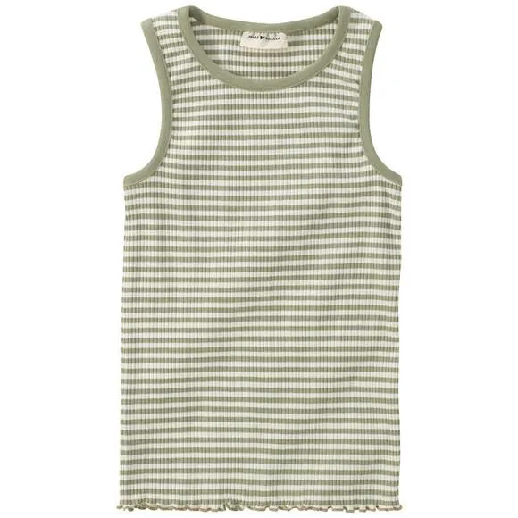 Mädchen Top im Ringel-Look