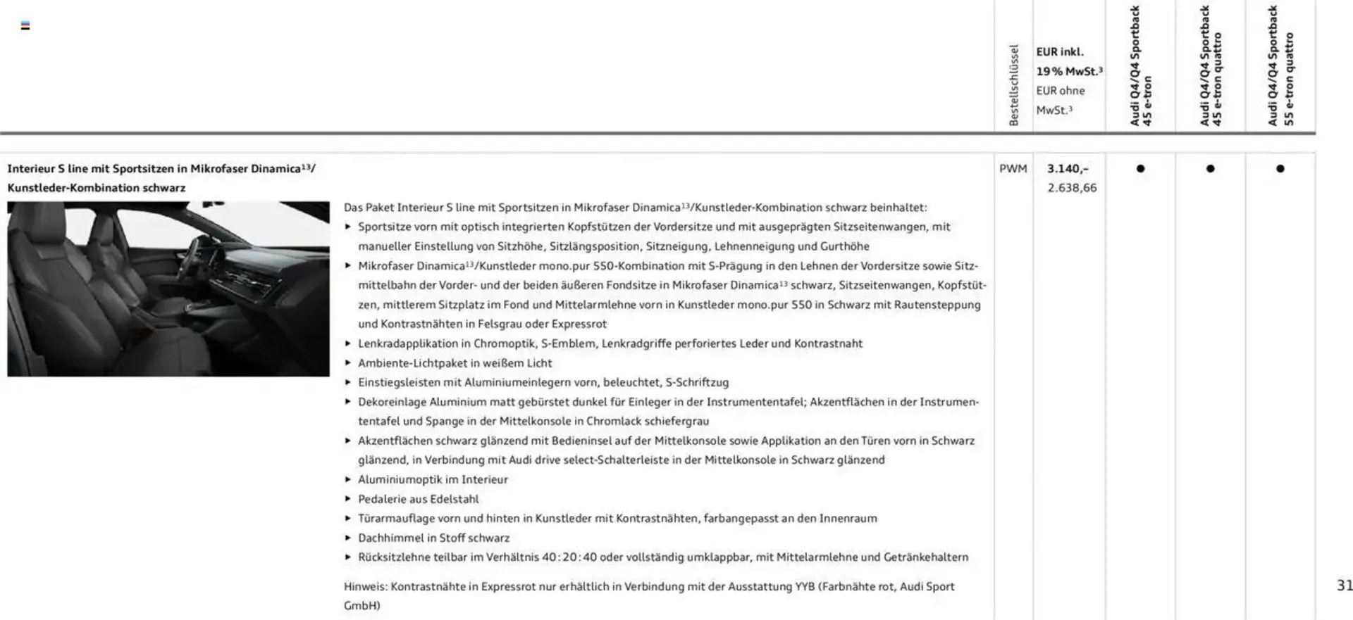 Audi Prospekt von 29. Januar bis 23. Januar 2026 - Prospekt seite 31