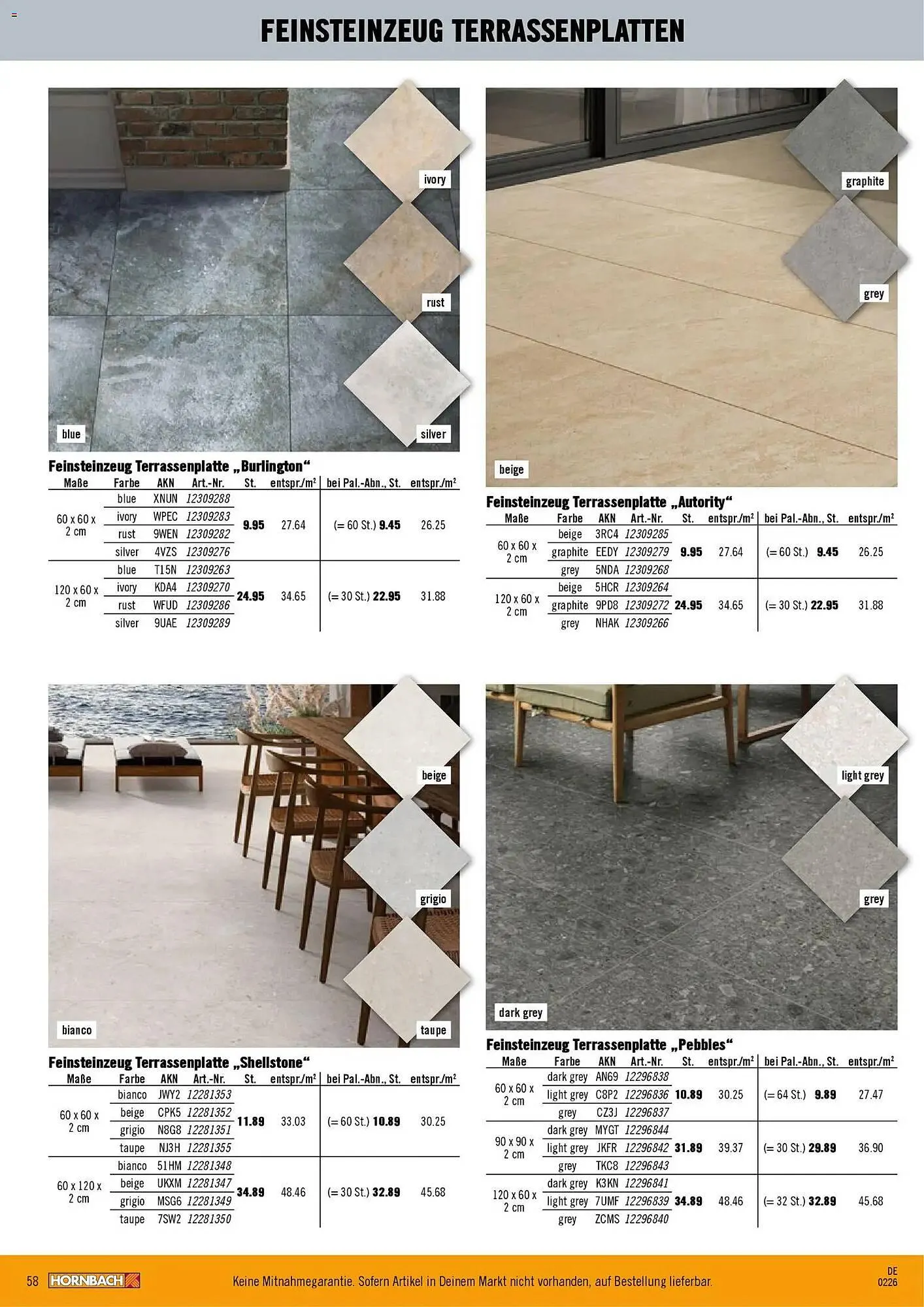 Hornbach Prospekt von 12. Februar bis 31. Dezember 2026 - Prospekt seite 58