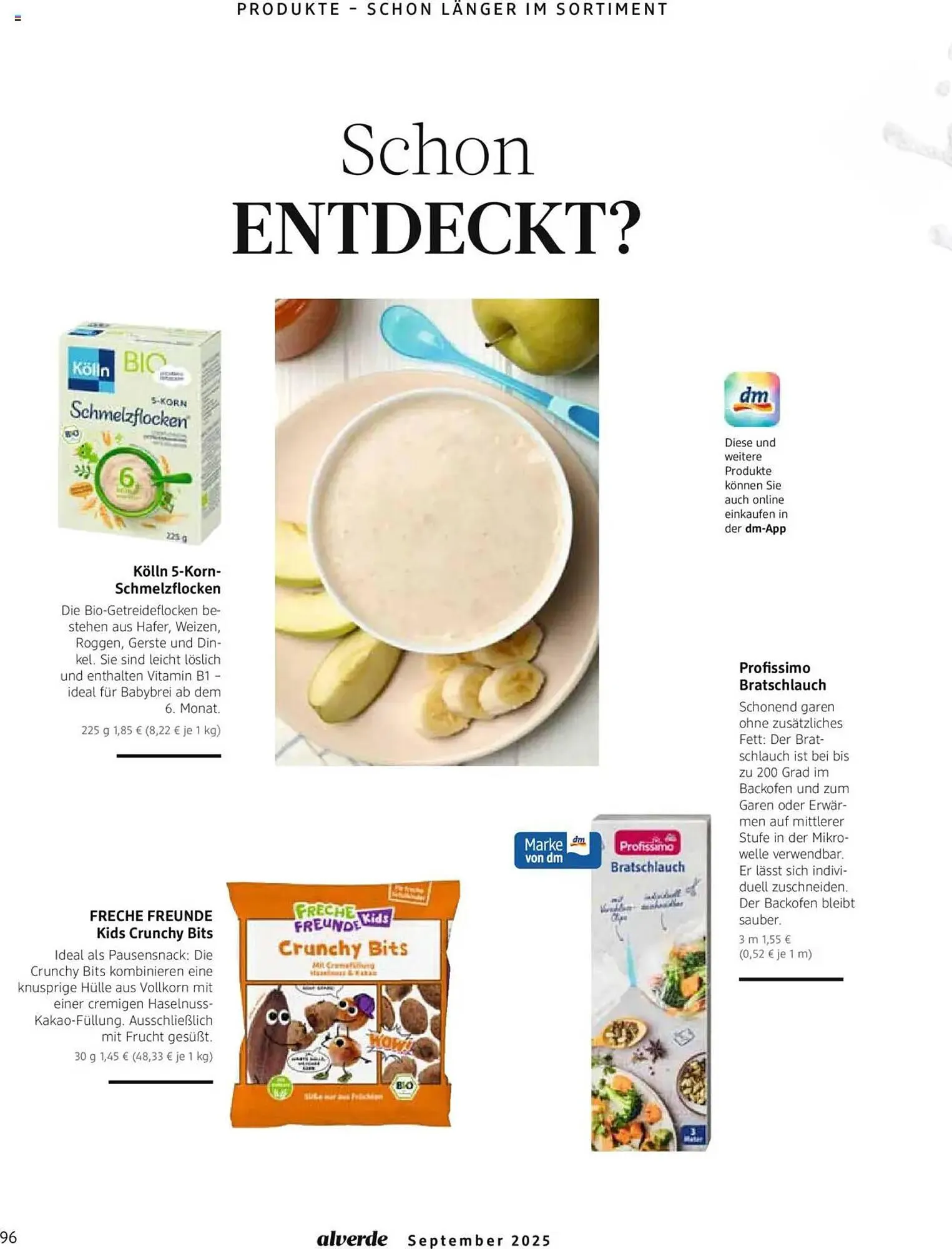 dm drogerie Magazin von 1. September bis 30. September 2025 - Prospekt seite 96