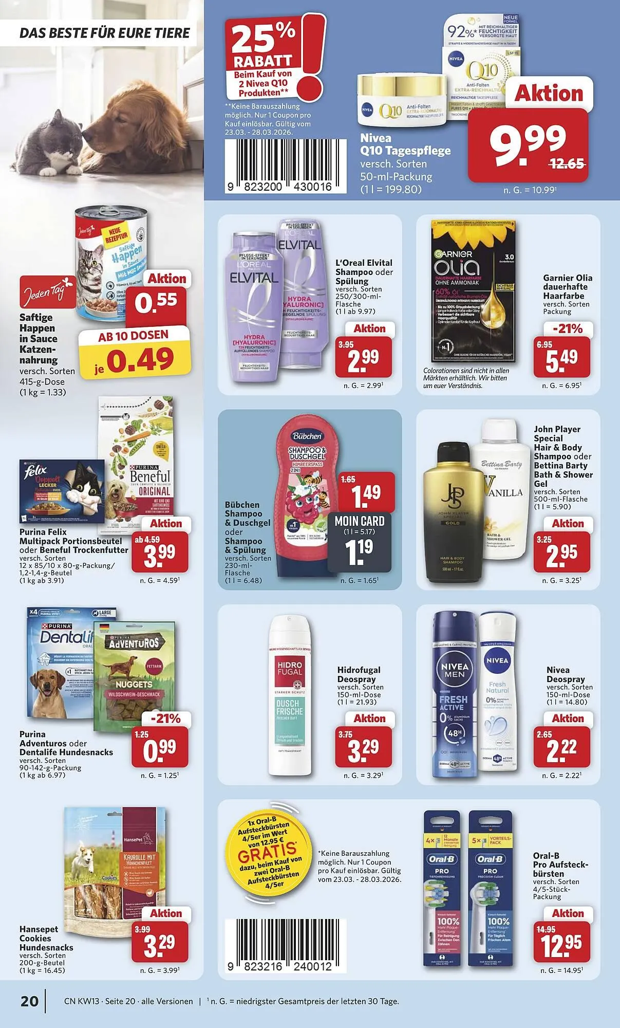 Combi Prospekt von 23. März bis 28. März 2026 - Prospekt seite 20