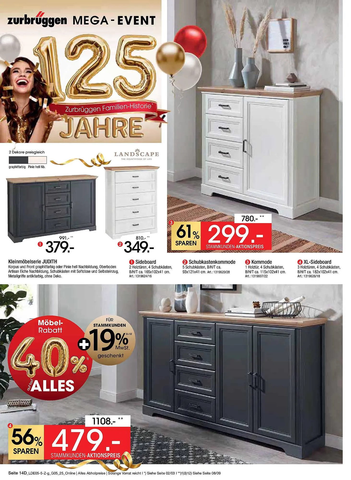 Zurbrüggen Prospekt von 9. Mai bis 24. Mai 2025 - Prospekt seite 22