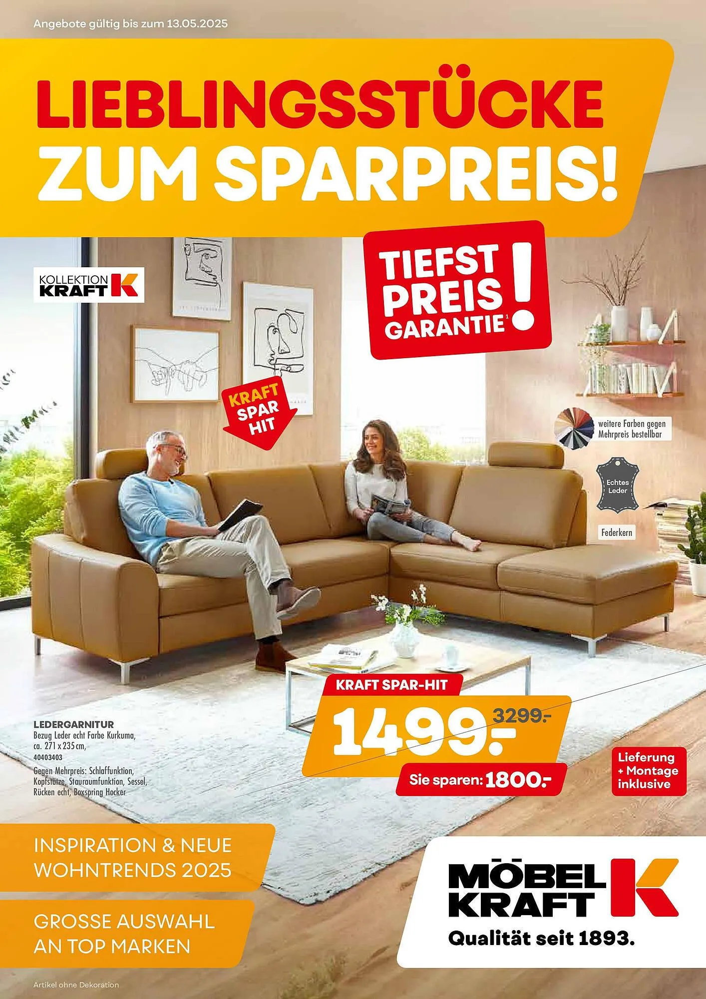 Möbel Kraft Prospekt - 1