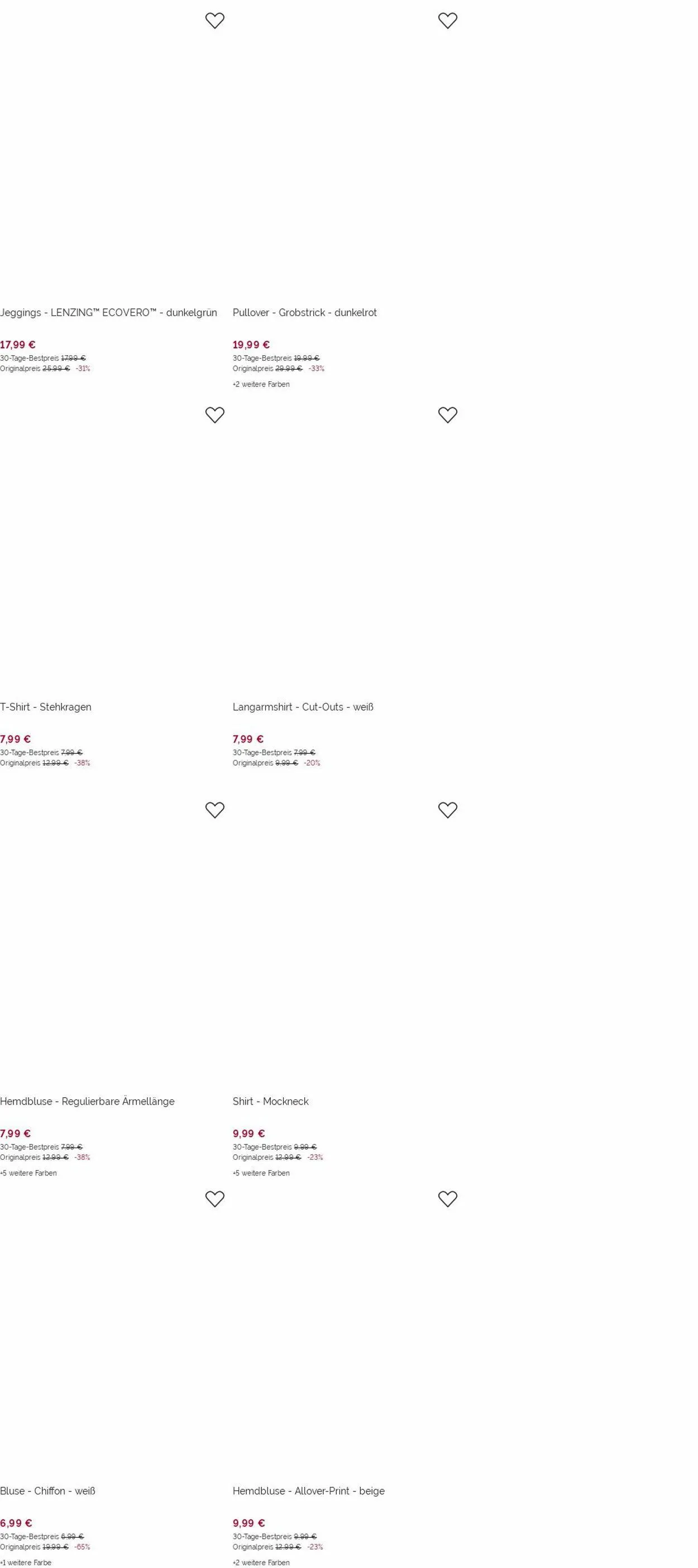 Takko Fashion Aktueller Prospekt von 31. März bis 6. April 2025 - Prospekt seite 12