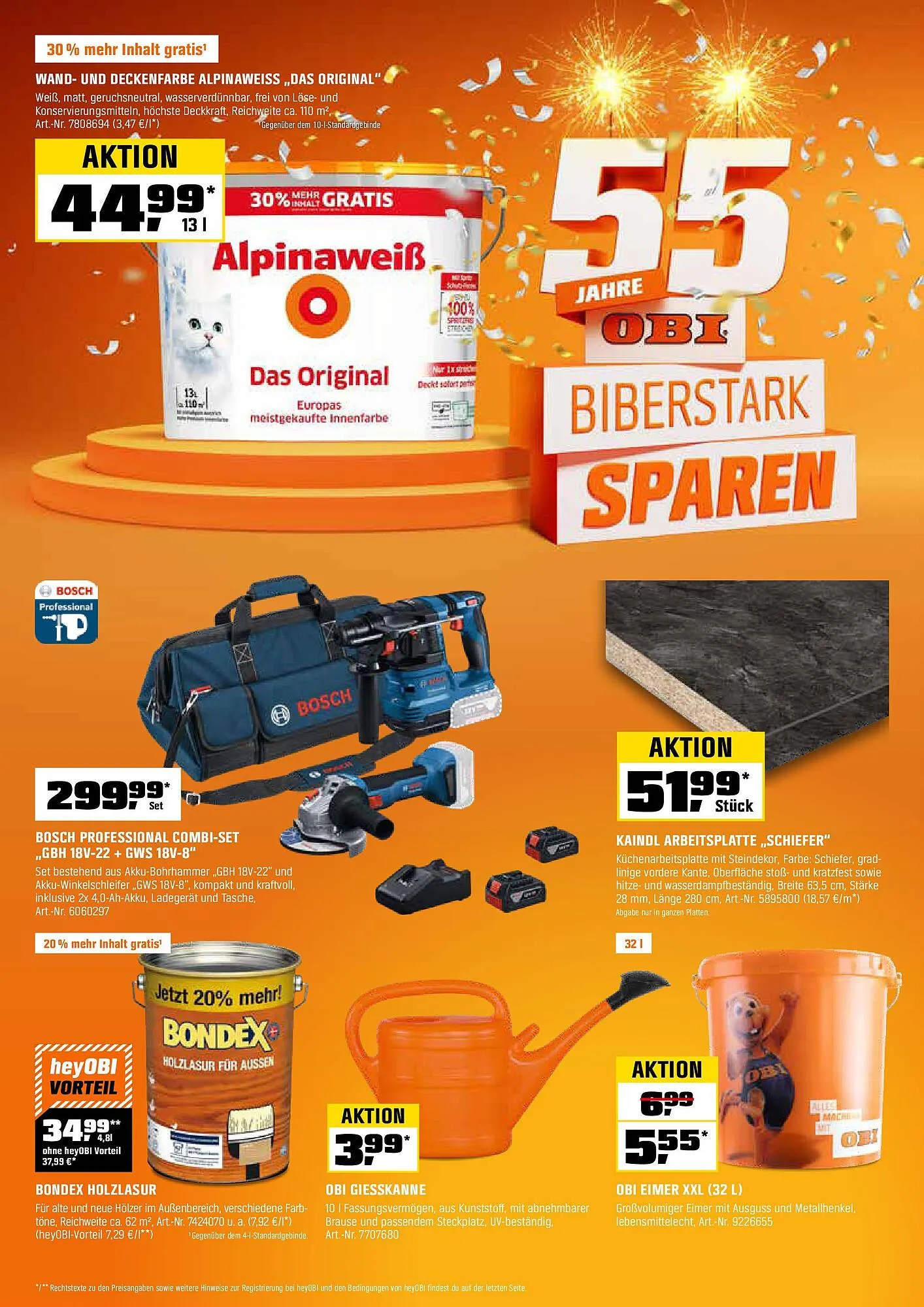 OBI Prospekt von 31. August bis 14. September 2025 - Prospekt seite 2