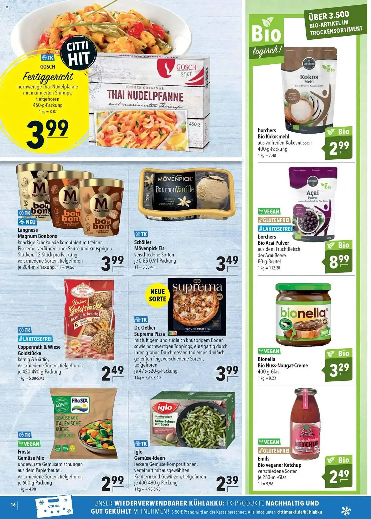 CITTI Markt Prospekt von 30. Juli bis 5. August 2025 - Prospekt seite 16