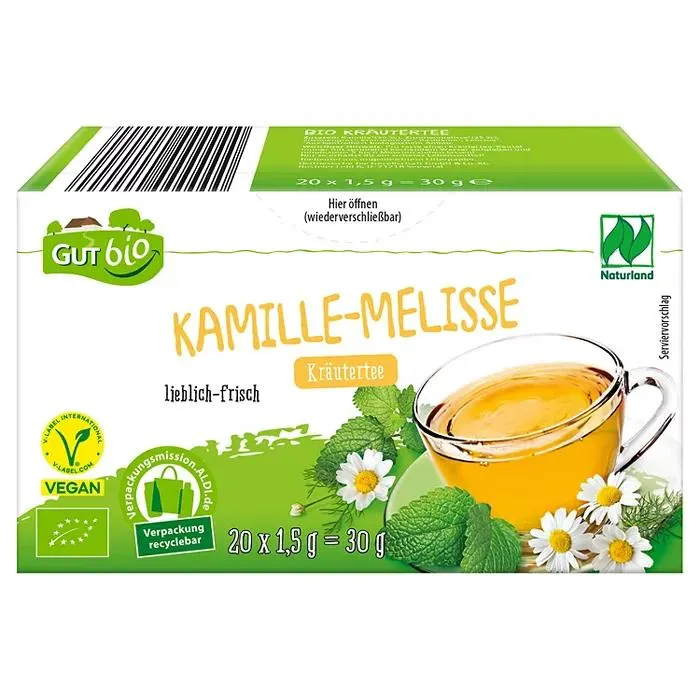 GUT BIO Bio-Tee 30 g, Kamille-Melisse