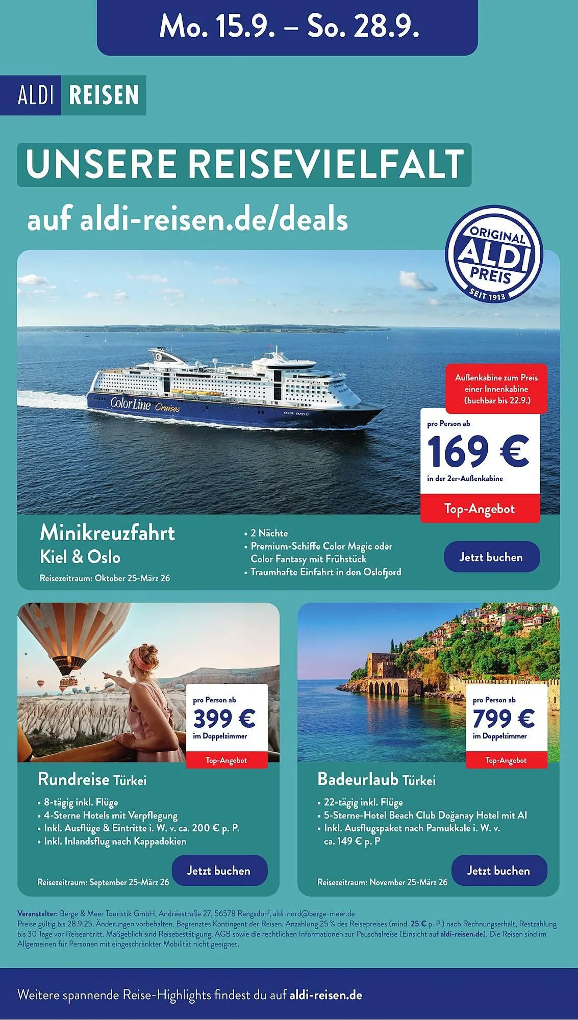 Aldi Nord Prospekt von 22. September bis 27. September 2025 - Prospekt seite 41