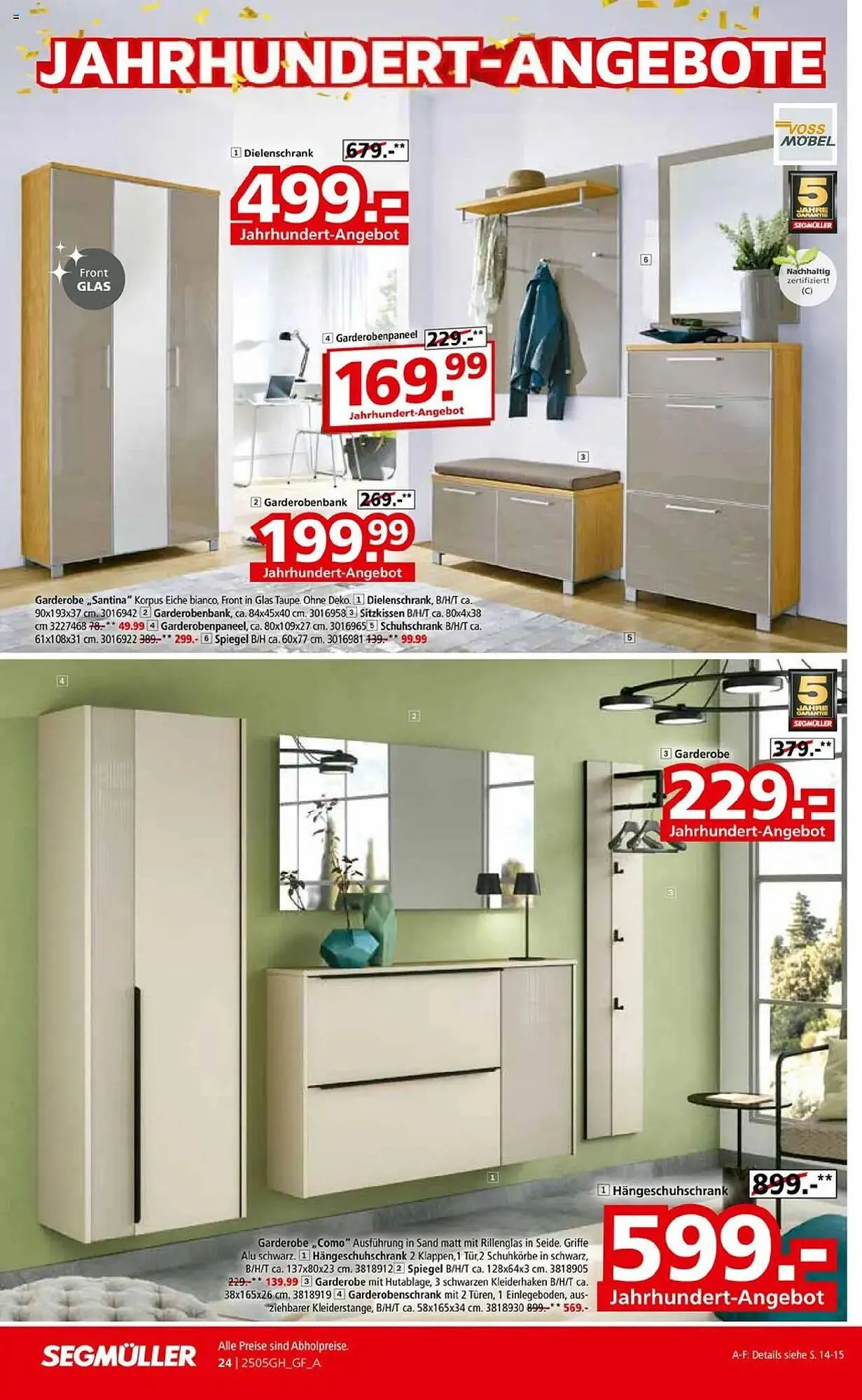 Segmüller Prospekt von 19. April bis 26. April 2025 - Prospekt seite 36