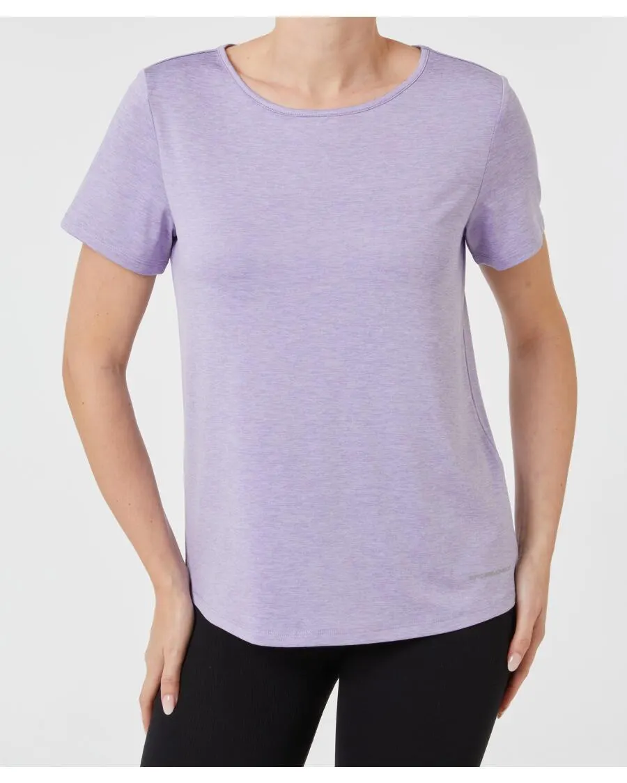 Meliertes Sport-Shirt Ergeenomixx, Rundhalsausschnitt