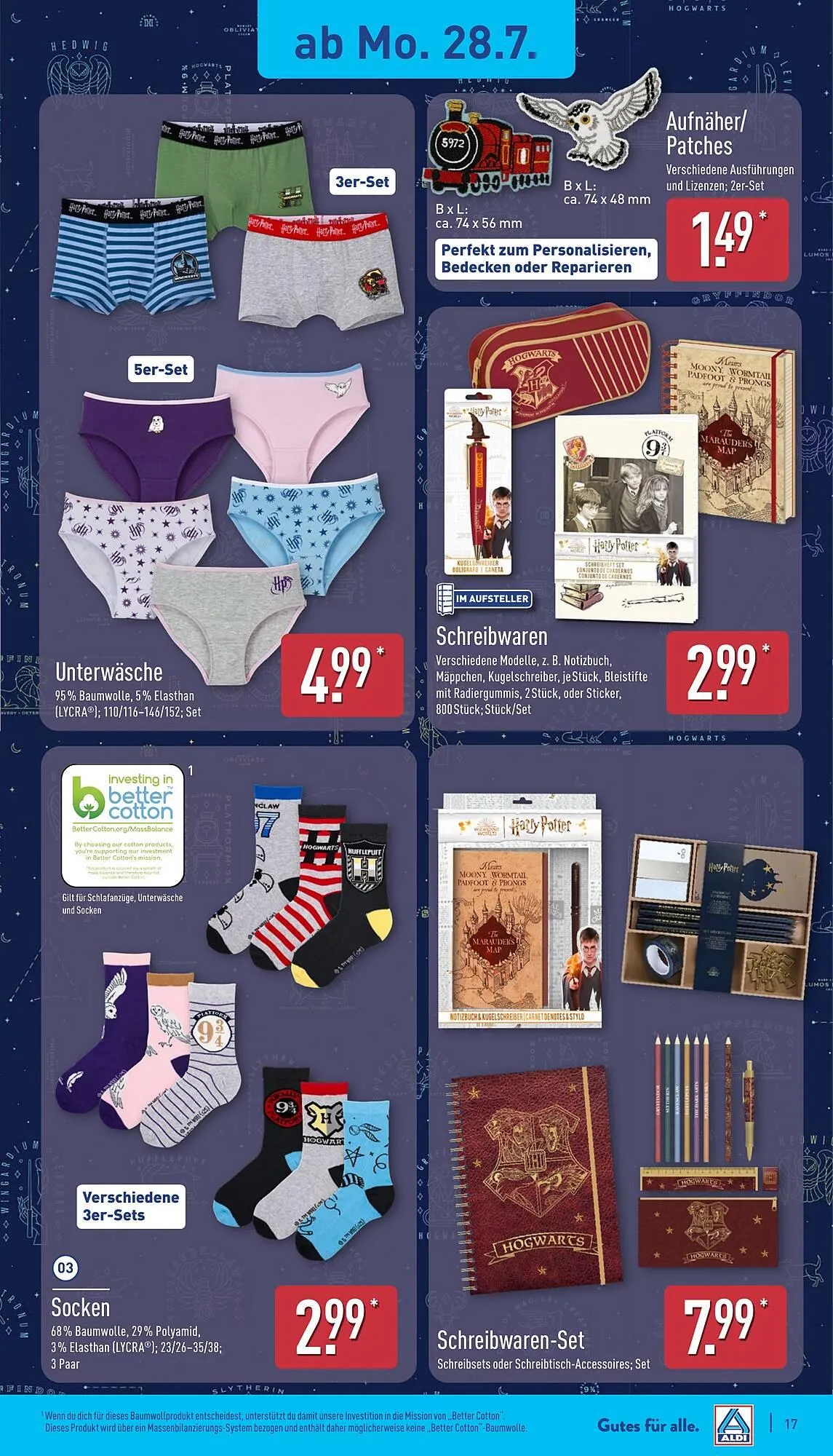 Aldi Nord Prospekt von 28. Juli bis 2. August 2025 - Prospekt seite 17