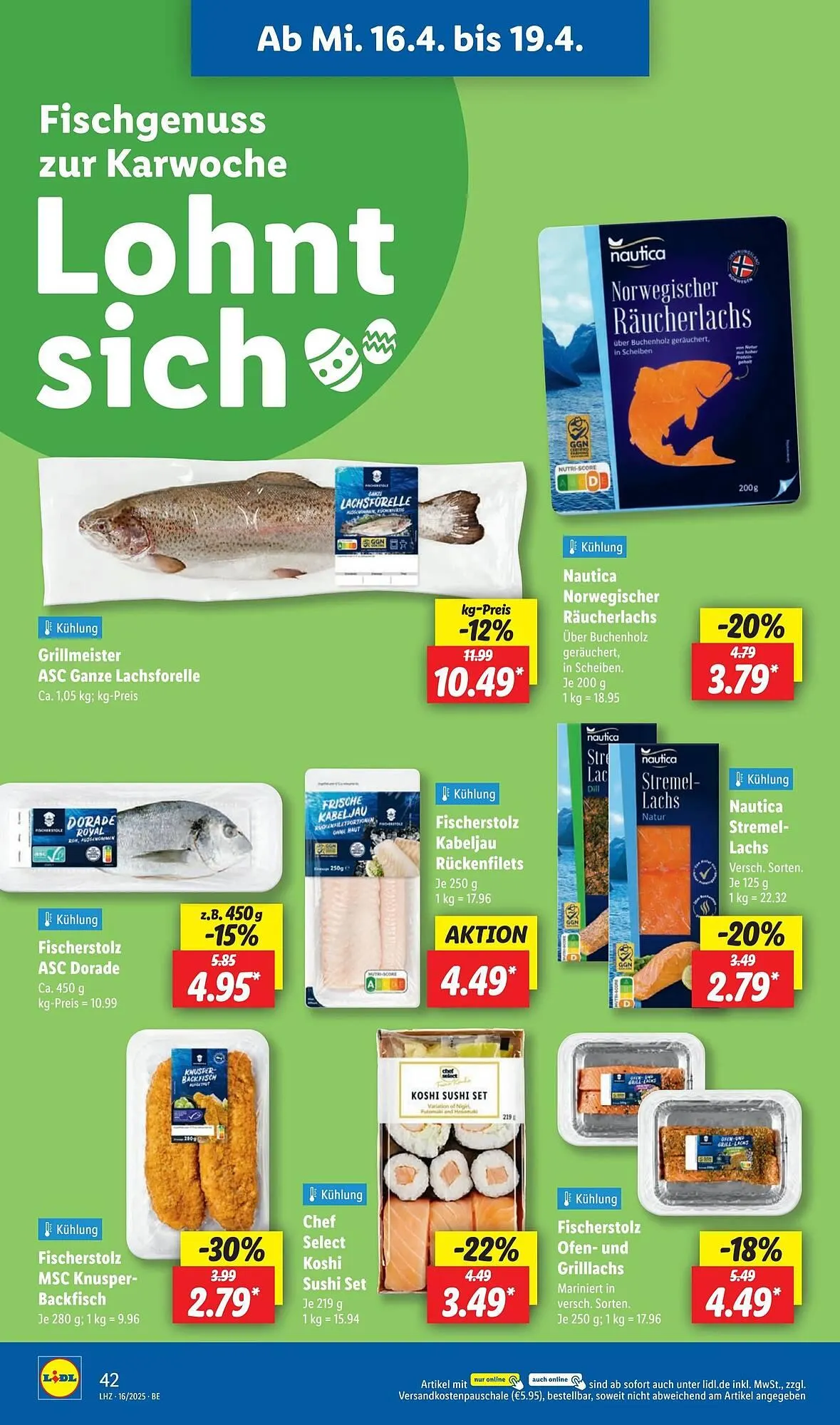 Lidl Prospekt von 14. April bis 20. April 2025 - Prospekt seite 54