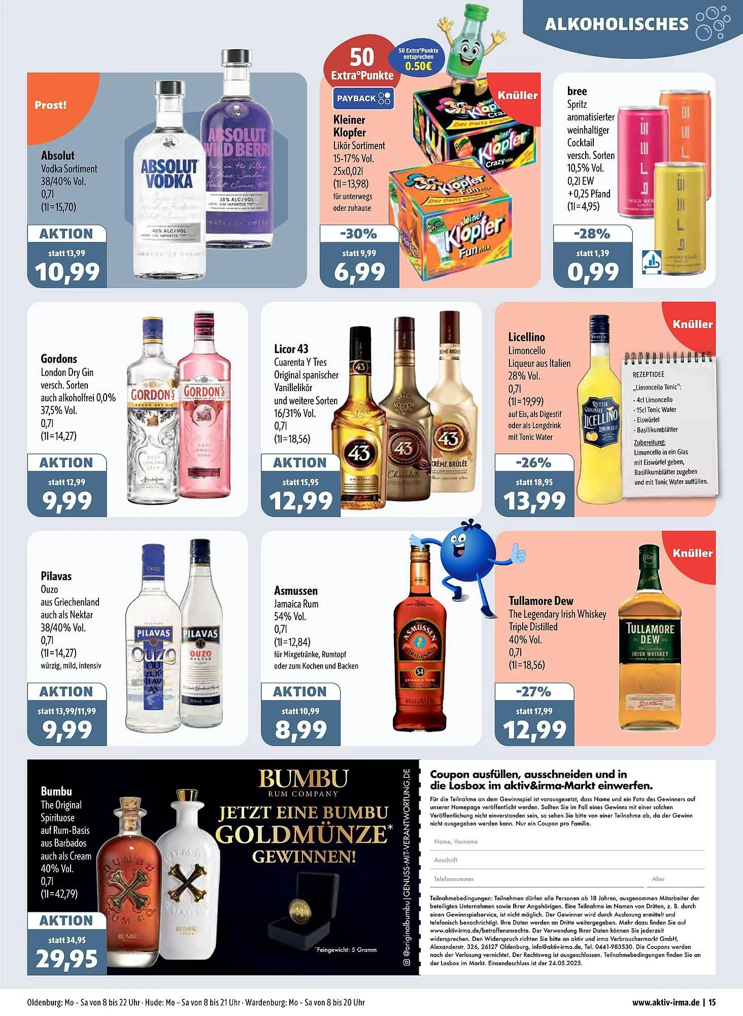 Aktiv Irma Prospekt von 19. Mai bis 24. Mai 2025 - Prospekt seite 15