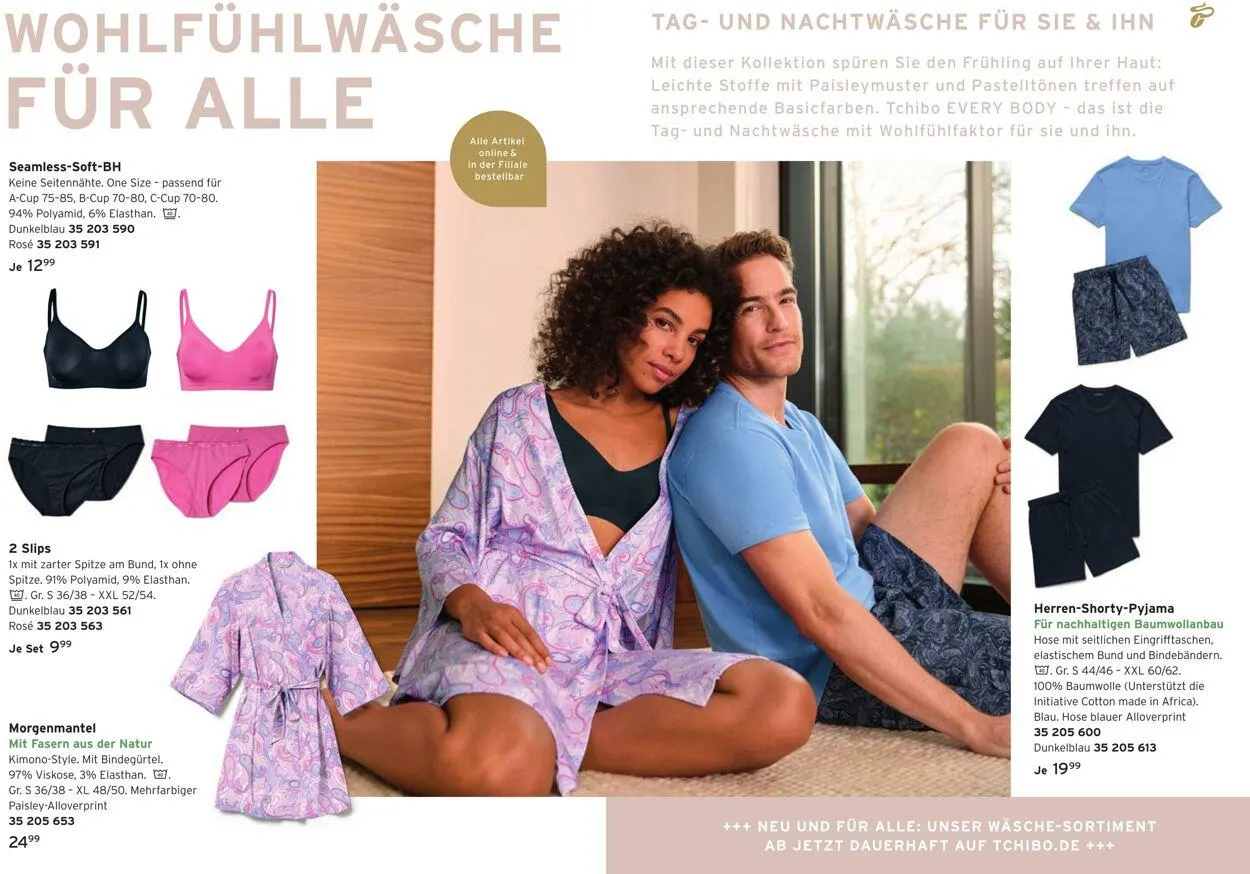 Tchibo Aktueller Prospekt von 8. April bis 22. April 2025 - Prospekt seite 2