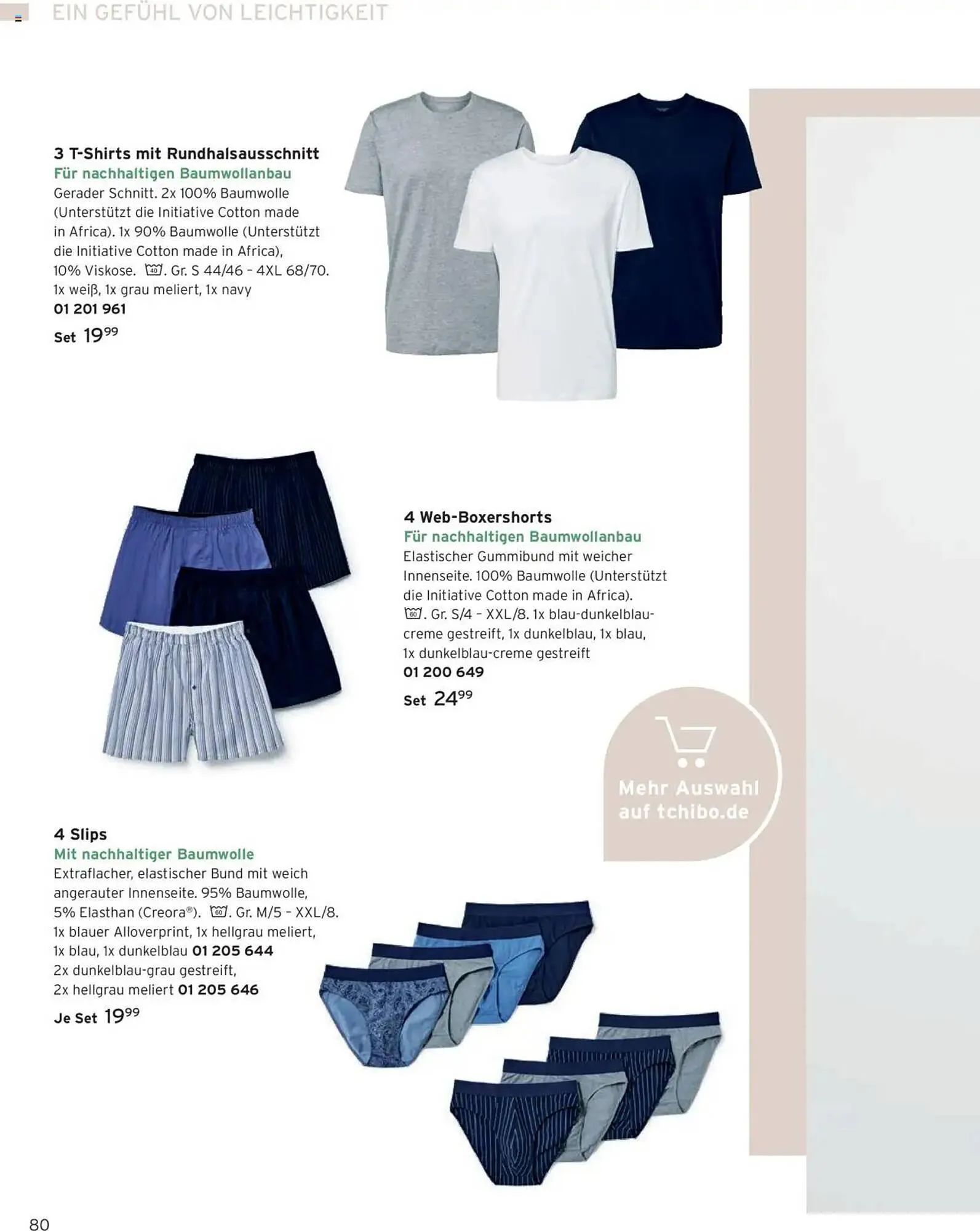 Tchibo Prospekt von 1. August bis 31. August 2025 - Prospekt seite 80