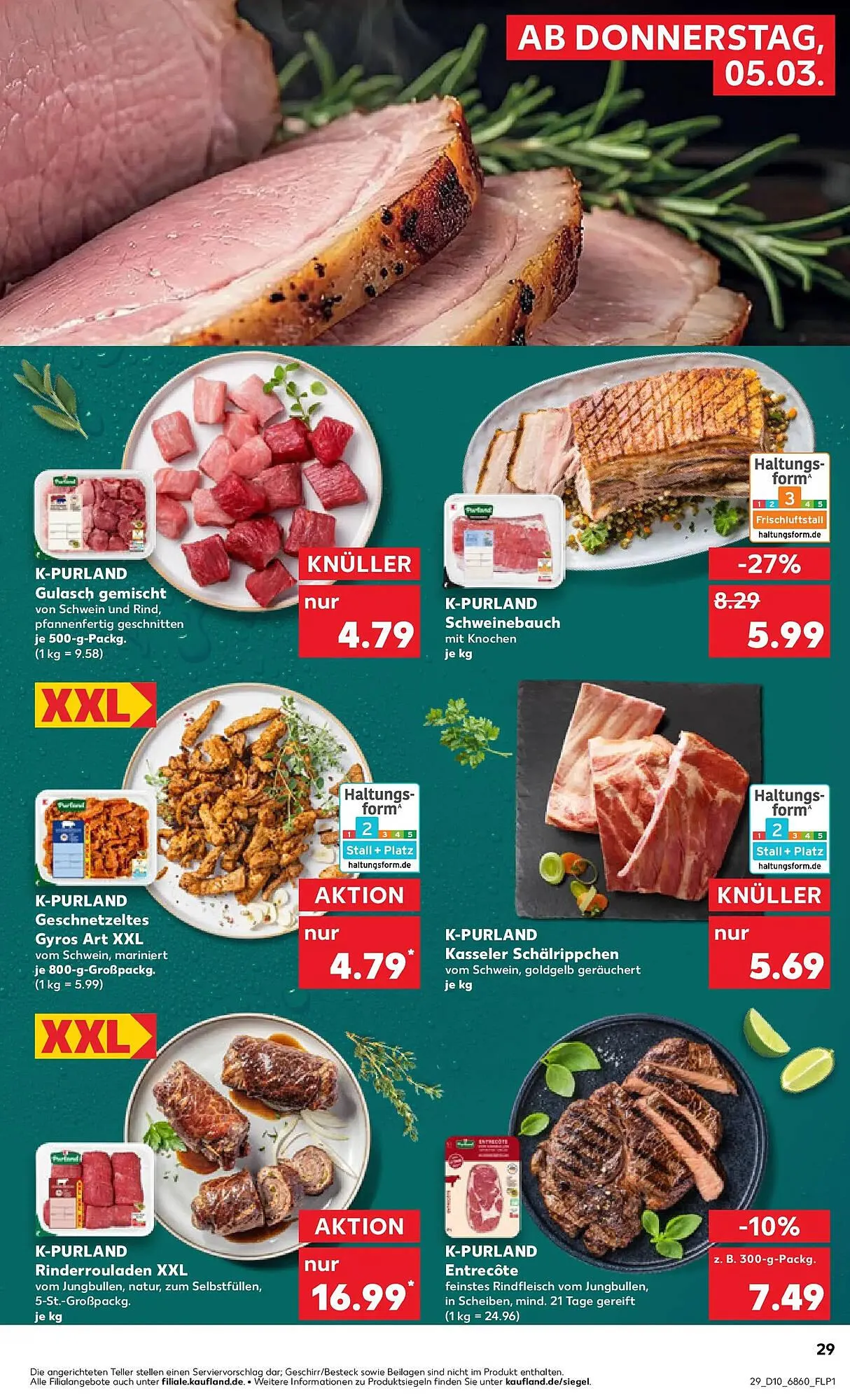 Kaufland Prospekt von 5. März bis 11. März 2026 - Prospekt seite 29