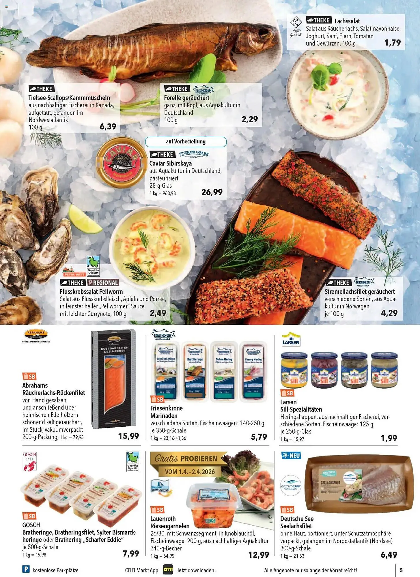 CITTI Markt Prospekt von 1. April bis 7. April 2026 - Prospekt seite 5