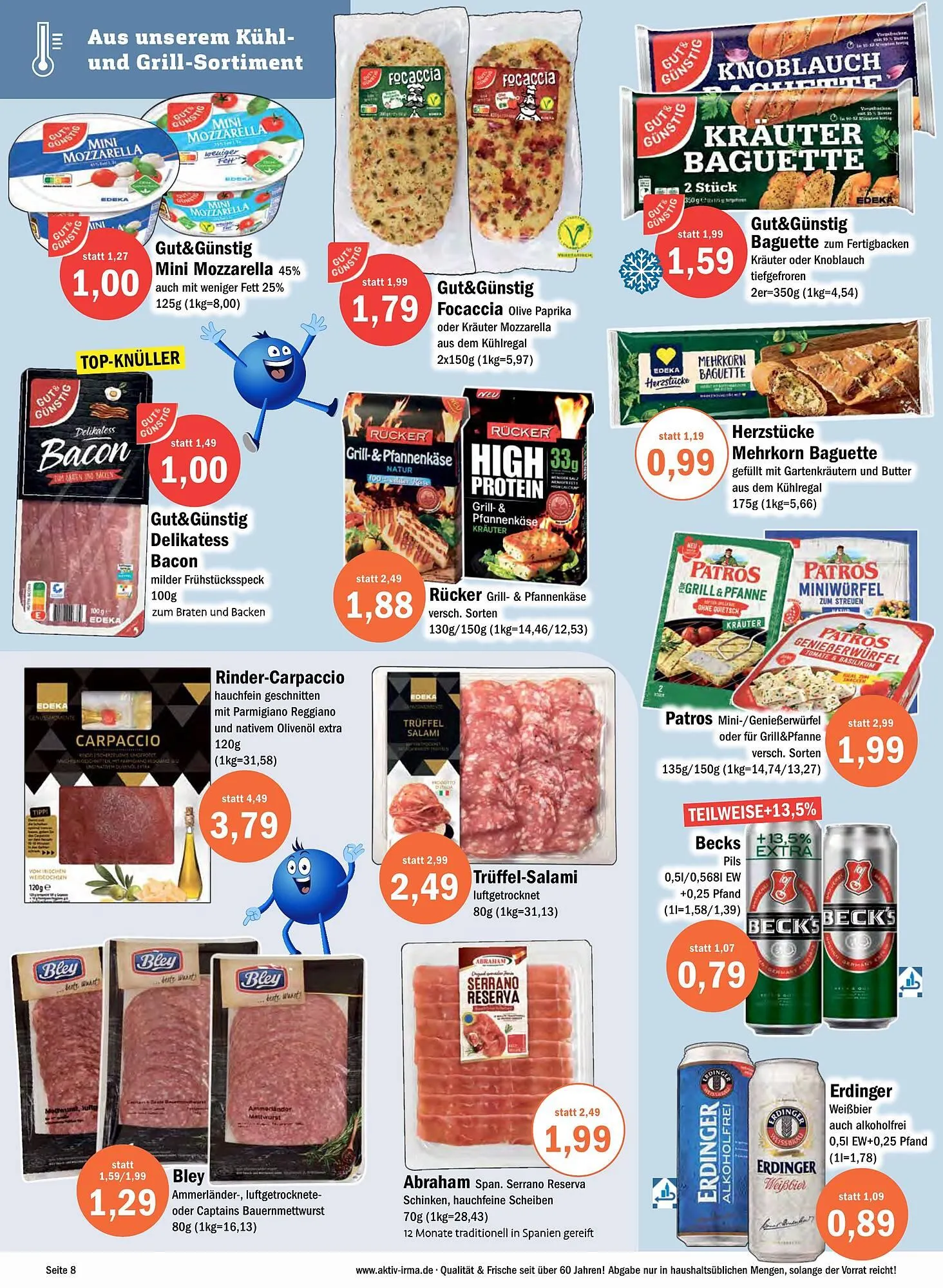 Aktiv Irma Prospekt von 7. April bis 12. April 2025 - Prospekt seite 8