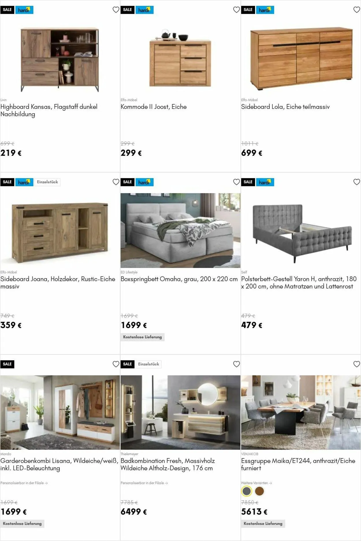 HARDECK Aktueller Prospekt von 28. Juli bis 6. August 2025 - Prospekt seite 26