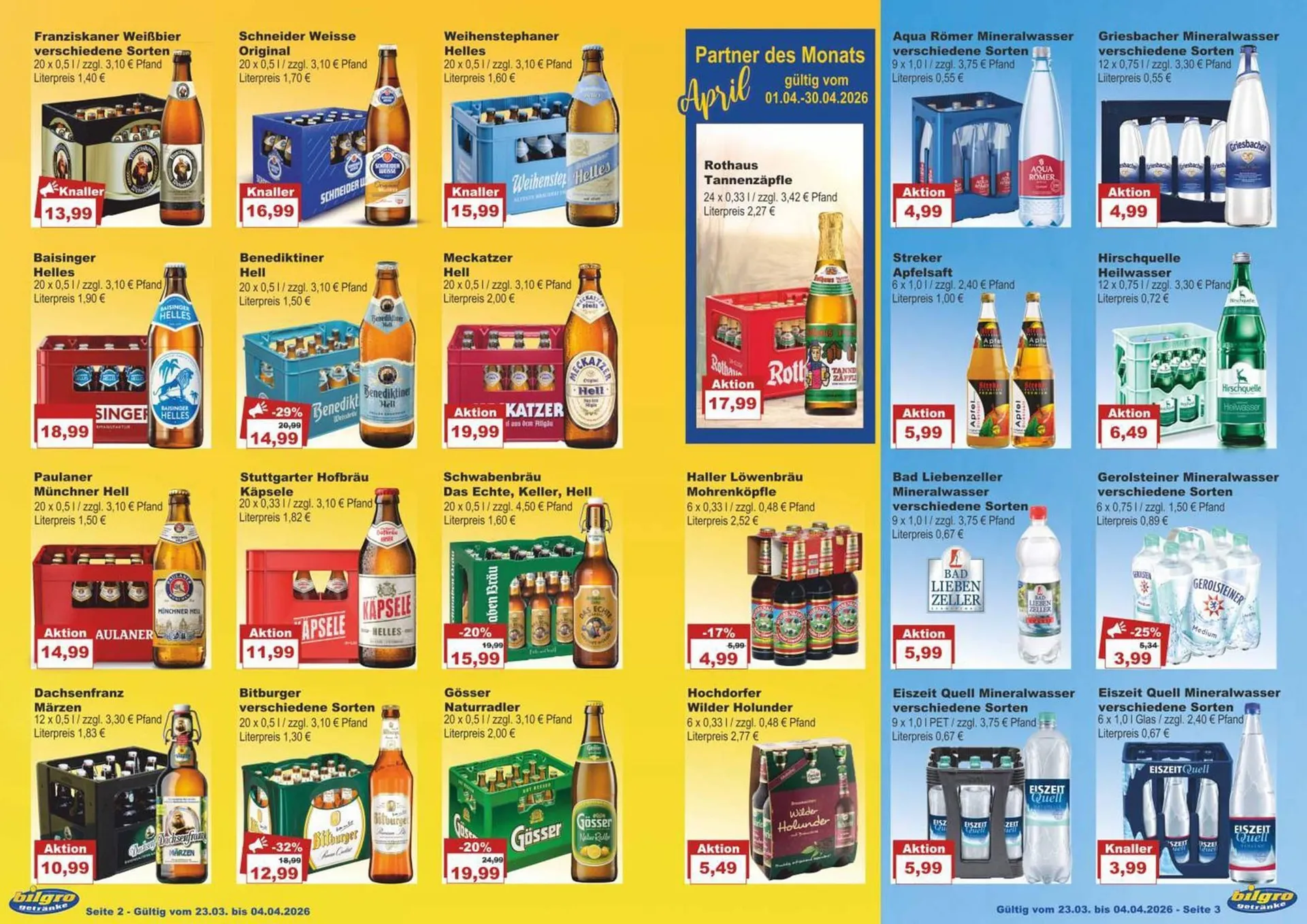 Bilgro Prospekt von 23. März bis 30. April 2026 - Prospekt seite 2