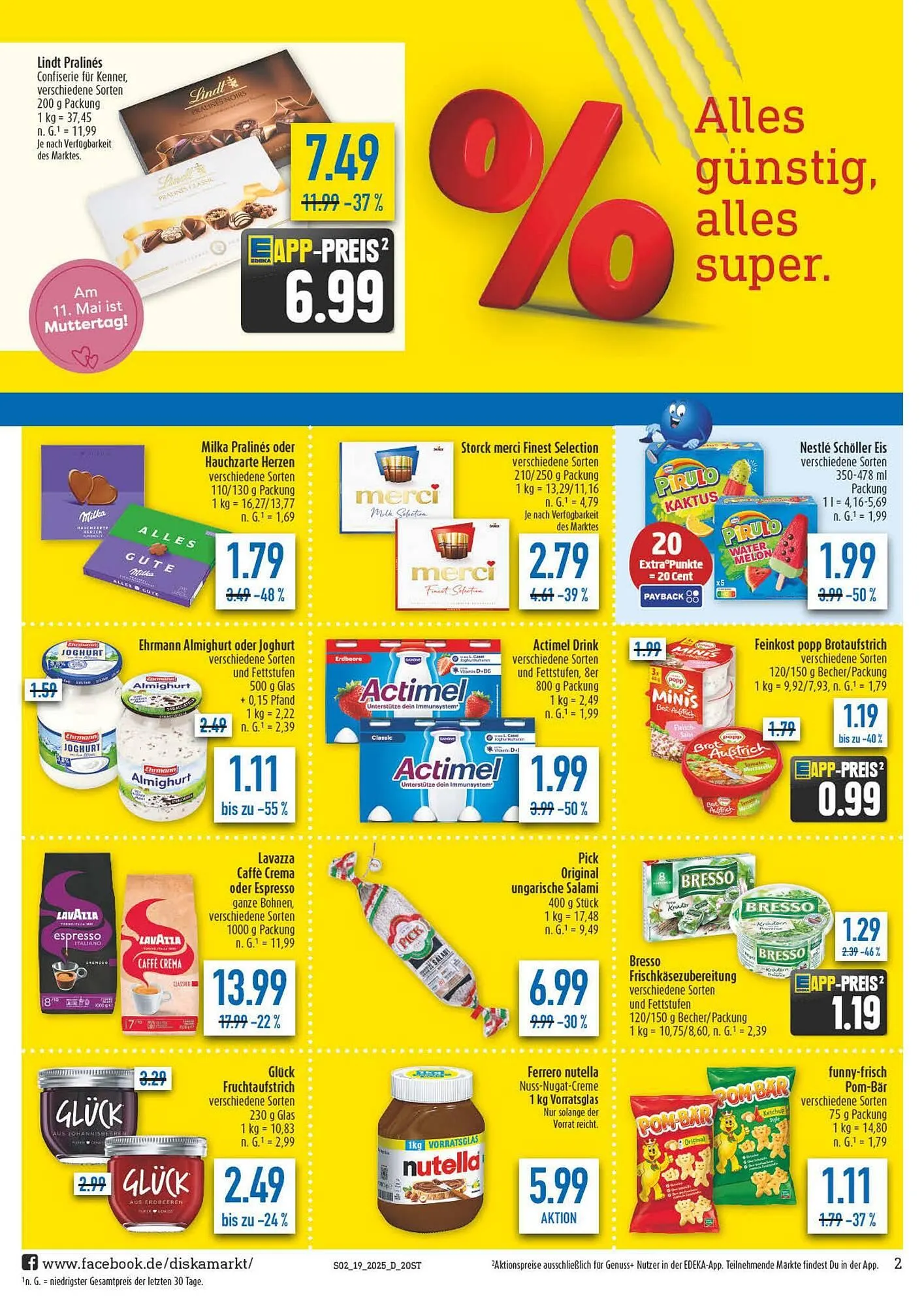 diska Prospekt von 5. Mai bis 10. Mai 2025 - Prospekt seite 2