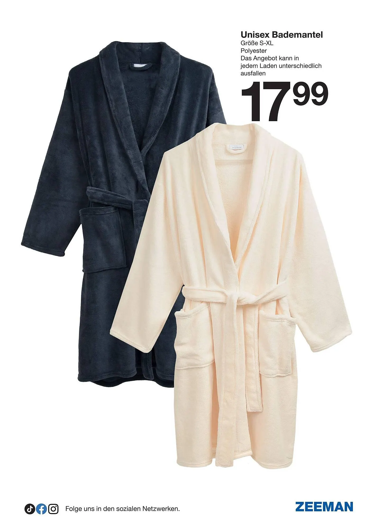 Zeeman Prospekt von 13. Dezember bis 27. Dezember 2025 - Prospekt seite 9