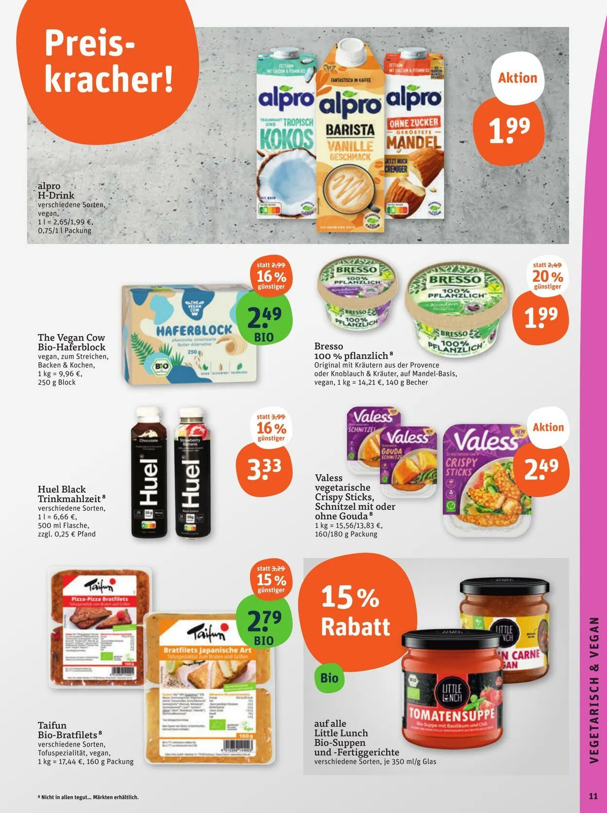 Tegut Aktueller Prospekt von 8. September bis 14. September 2025 - Prospekt seite 13