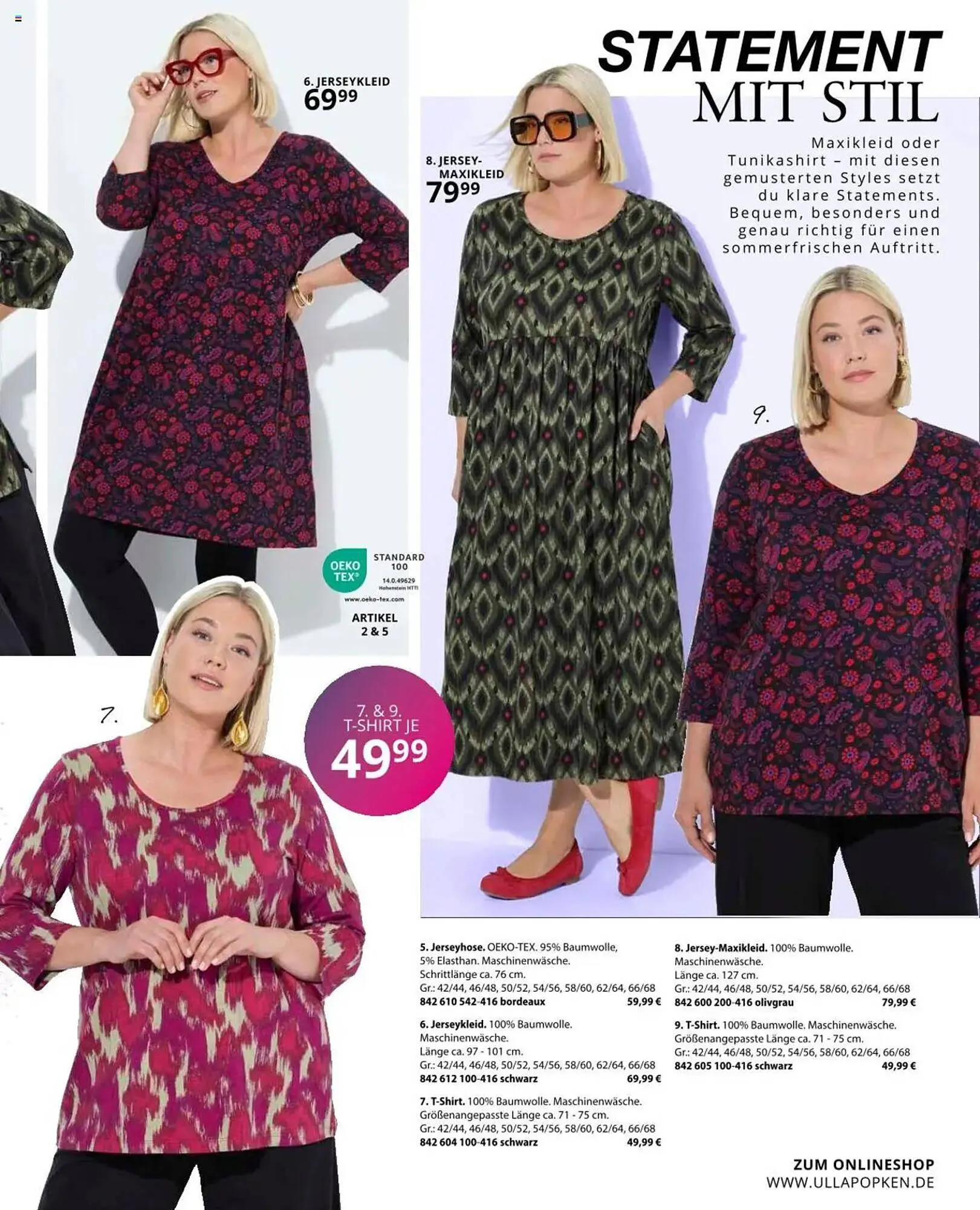 Ulla Popken Prospekt von 1. August bis 31. August 2025 - Prospekt seite 57