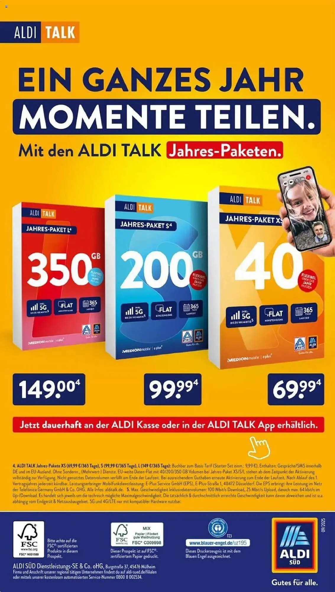 Aldi Süd Prospekt von 8. September bis 21. September 2025 - Prospekt seite 4