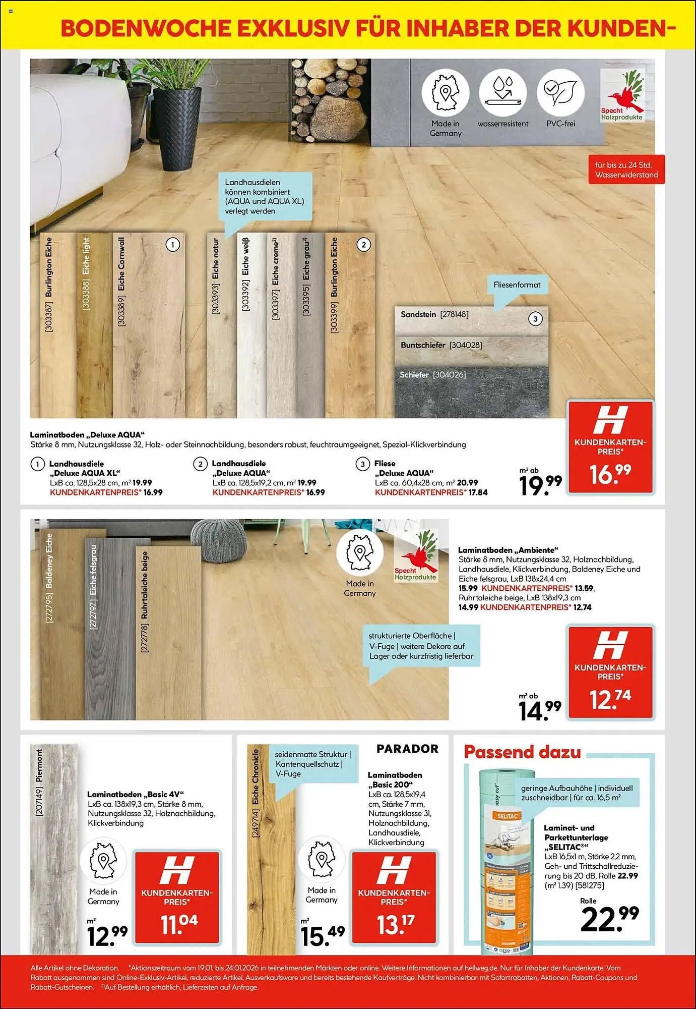 Hellweg Prospekt von 19. Januar bis 24. Januar 2026 - Prospekt seite 8