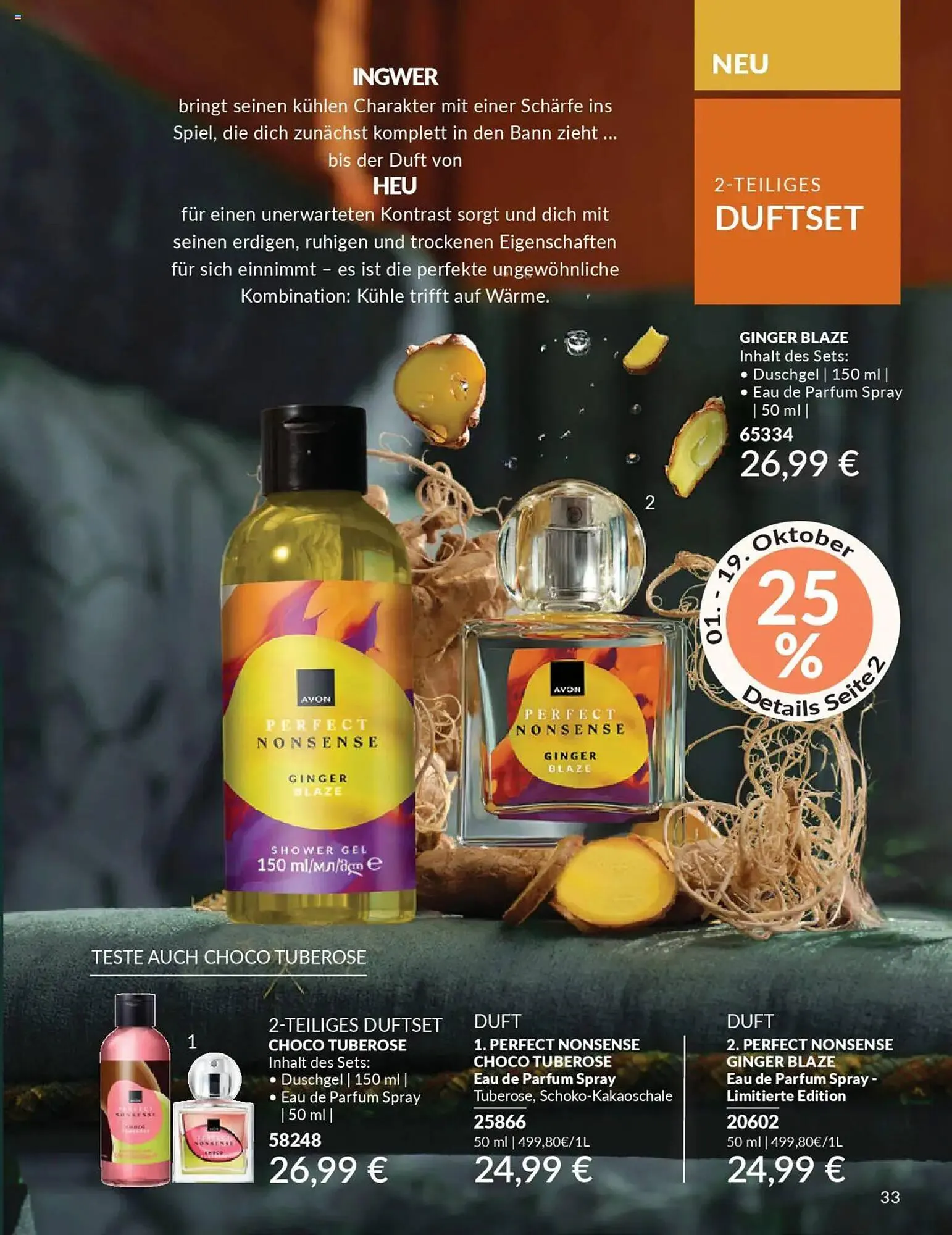 Avon Prospekt von 1. Oktober bis 31. Oktober 2025 - Prospekt seite 35