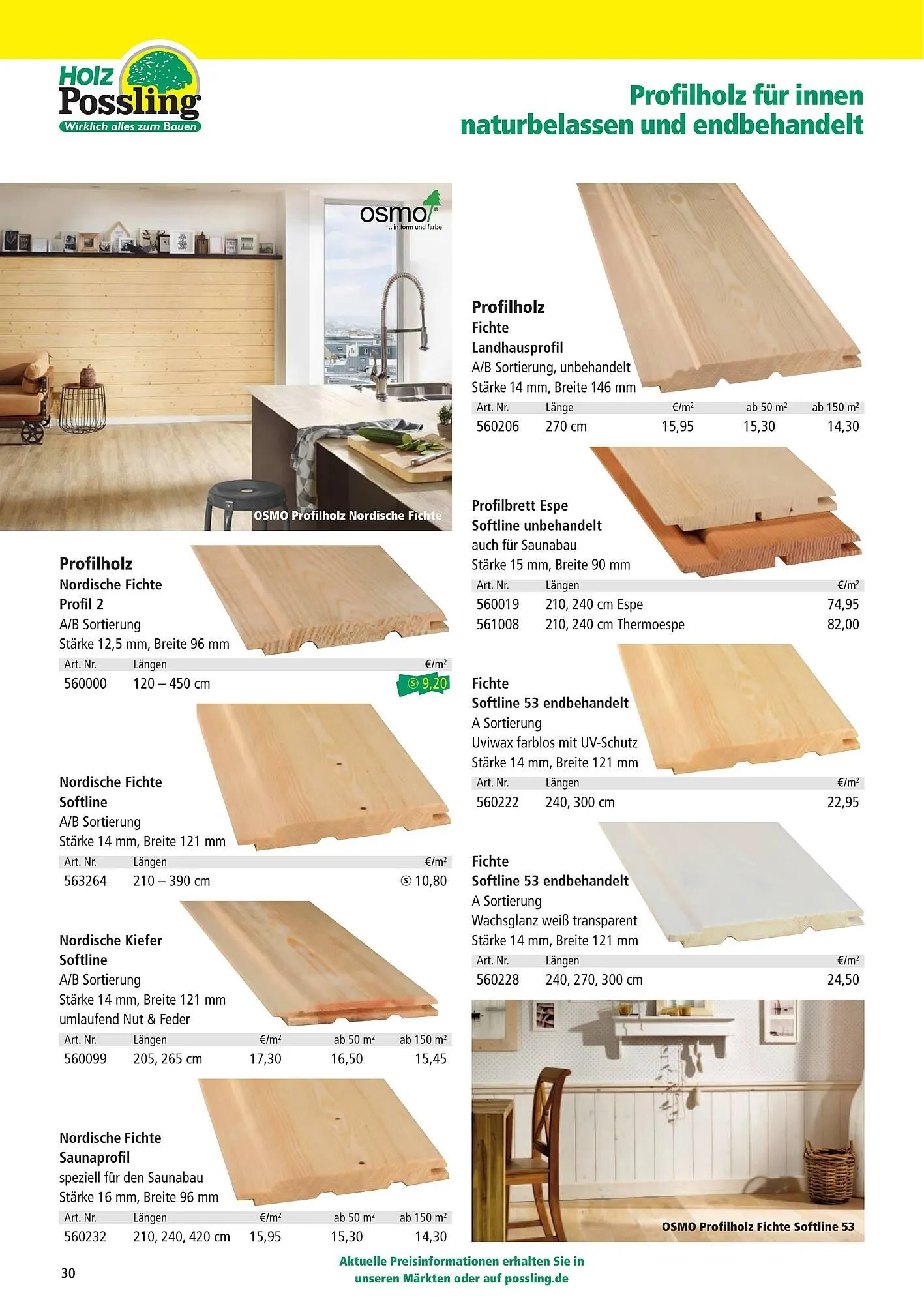 Holz Possling Prospekt von 2. Mai bis 31. Juli 2025 - Prospekt seite 30