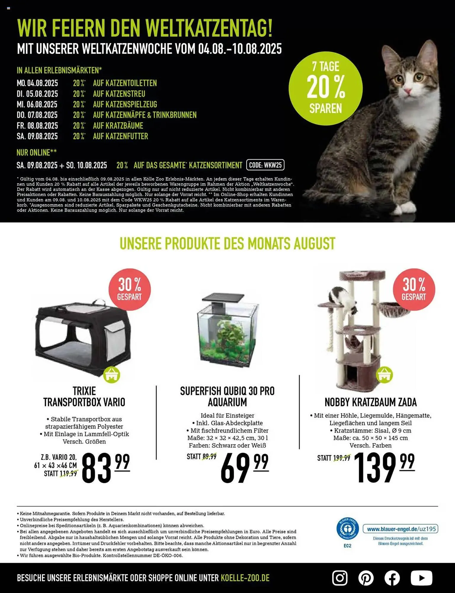 Kölle Zoo Prospekt von 30. Juli bis 6. August 2025 - Prospekt seite 20