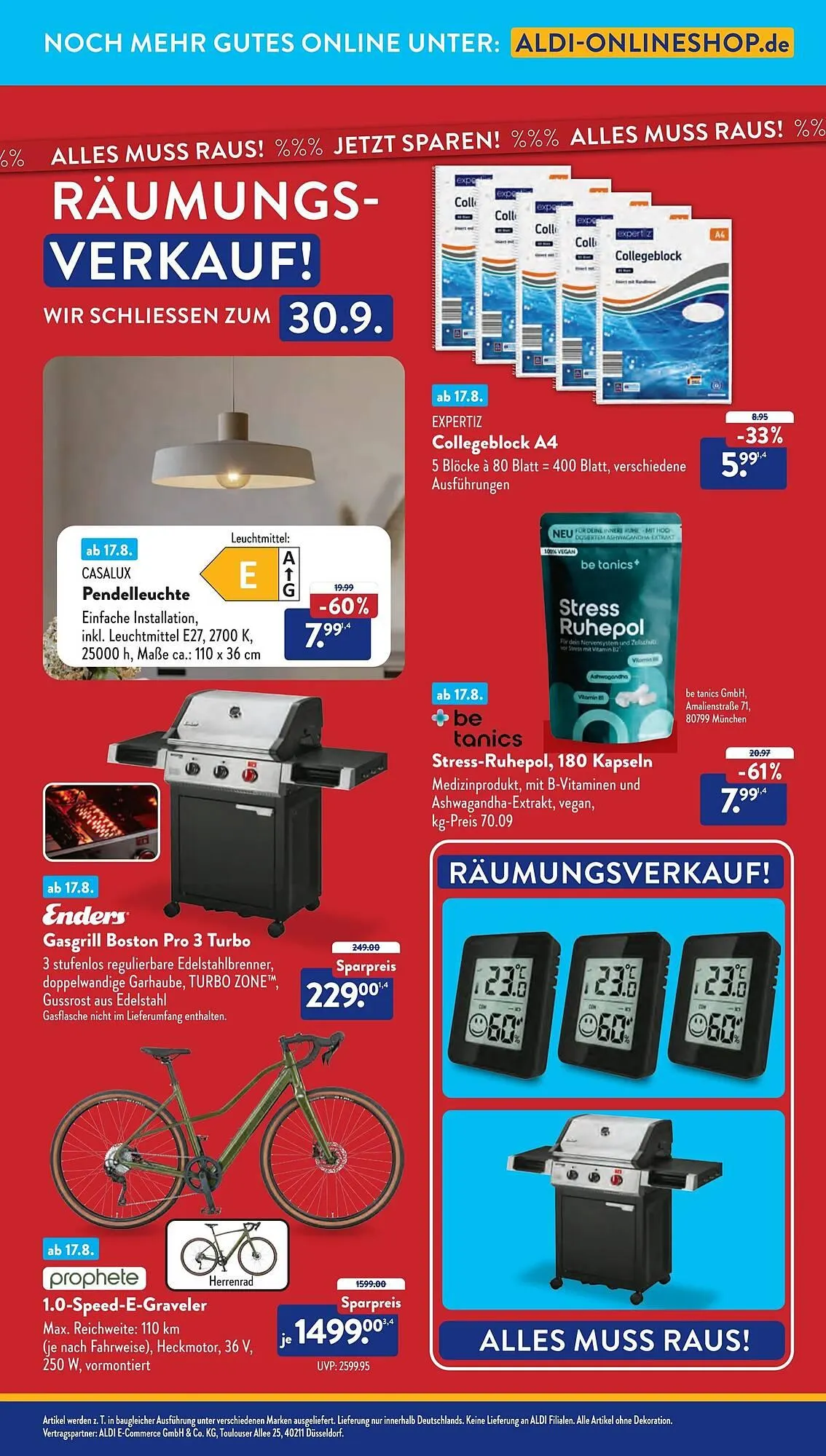 Aldi Süd Prospekt von 18. August bis 24. August 2025 - Prospekt seite 26