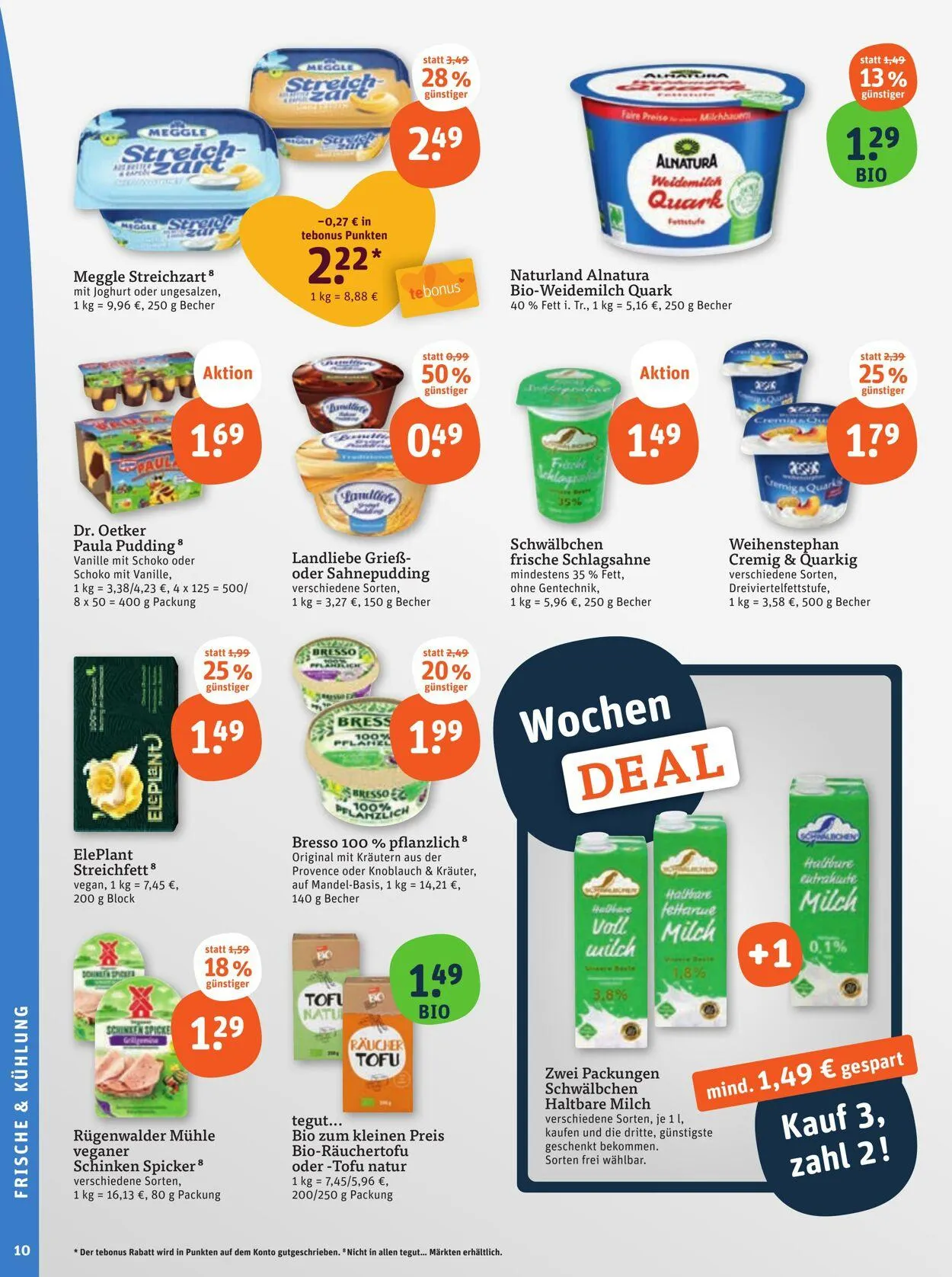 Tegut Aktueller Prospekt von 3. November bis 9. November 2025 - Prospekt seite 12