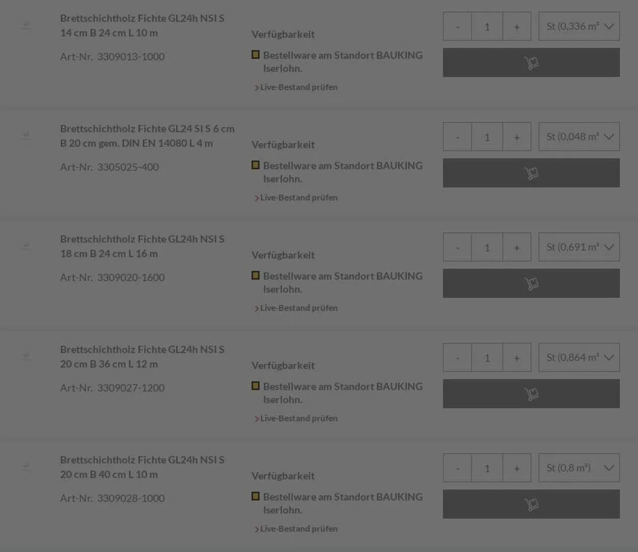 Bauking von 7. Juli bis 16. Juli 2025 - Prospekt seite 14