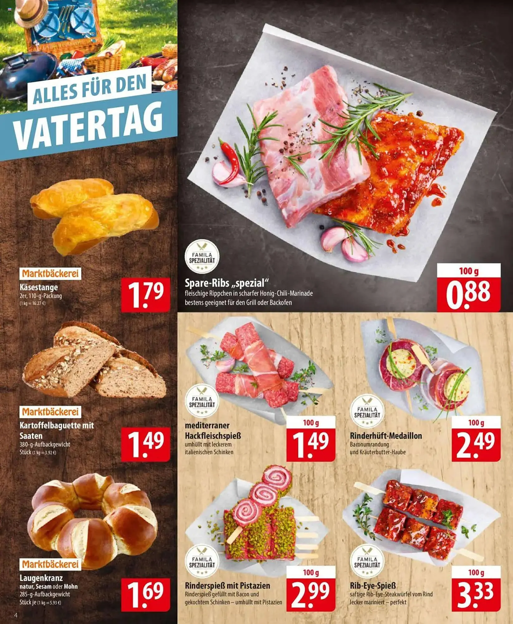 Famila Nord Ost Prospekt von 26. Mai bis 31. Mai 2025 - Prospekt seite 4