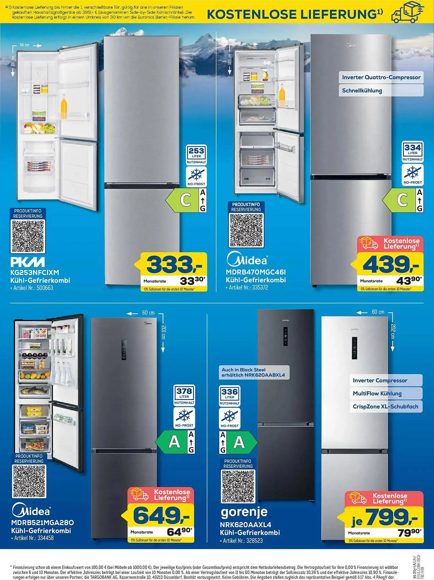 Euronics Berlet Prospekt von 26. März bis 4. April 2026 - Prospekt seite 9