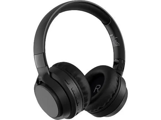ISY IBH-2400-BK, On-ear Bluetooth Kopfhörer Bluetooth Schwarz