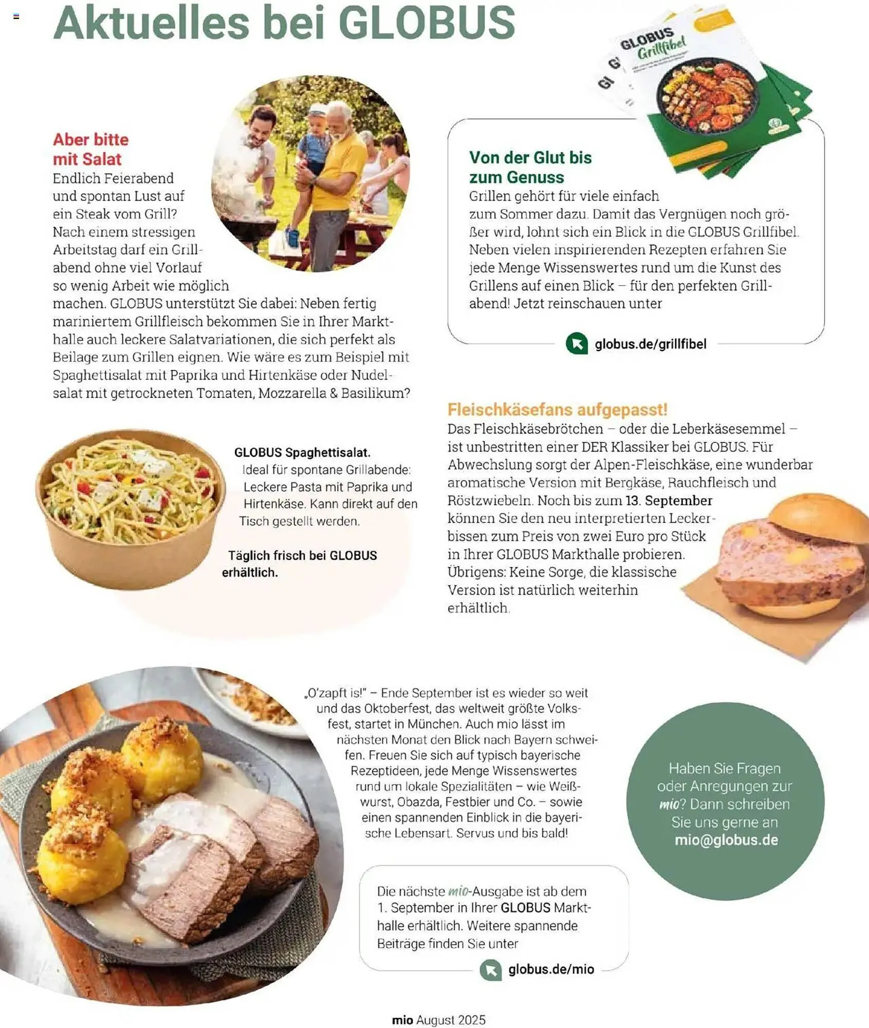Globus Prospekt von 1. August bis 31. August 2025 - Prospekt seite 34