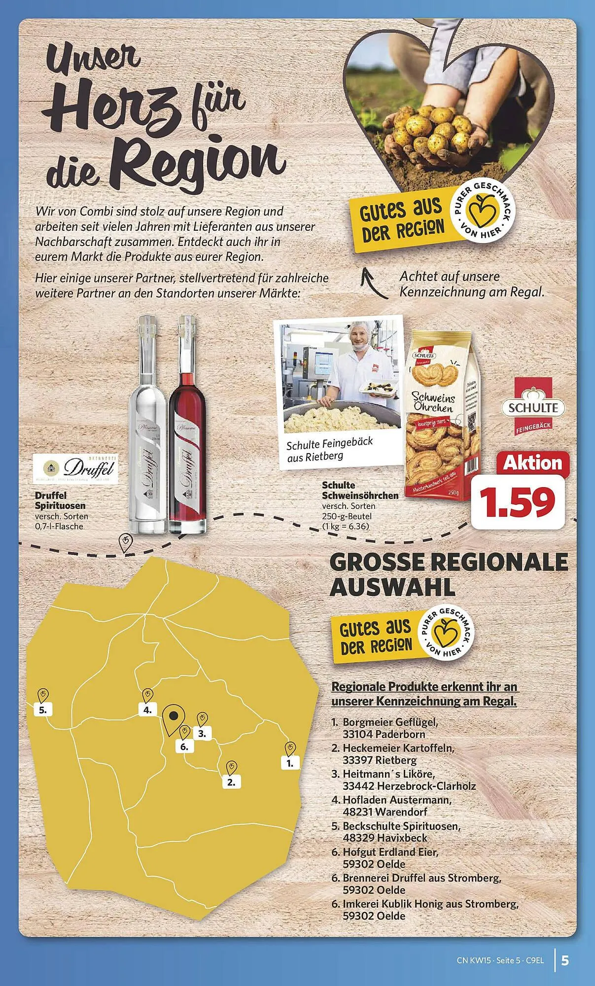 Combi Prospekt von 9. April bis 12. April 2025 - Prospekt seite 5