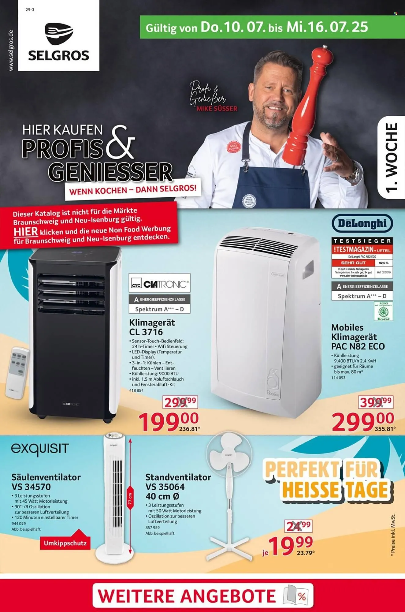 Selgros Prospekt von 10. Juli bis 23. Juli 2025 - Prospekt seite 1