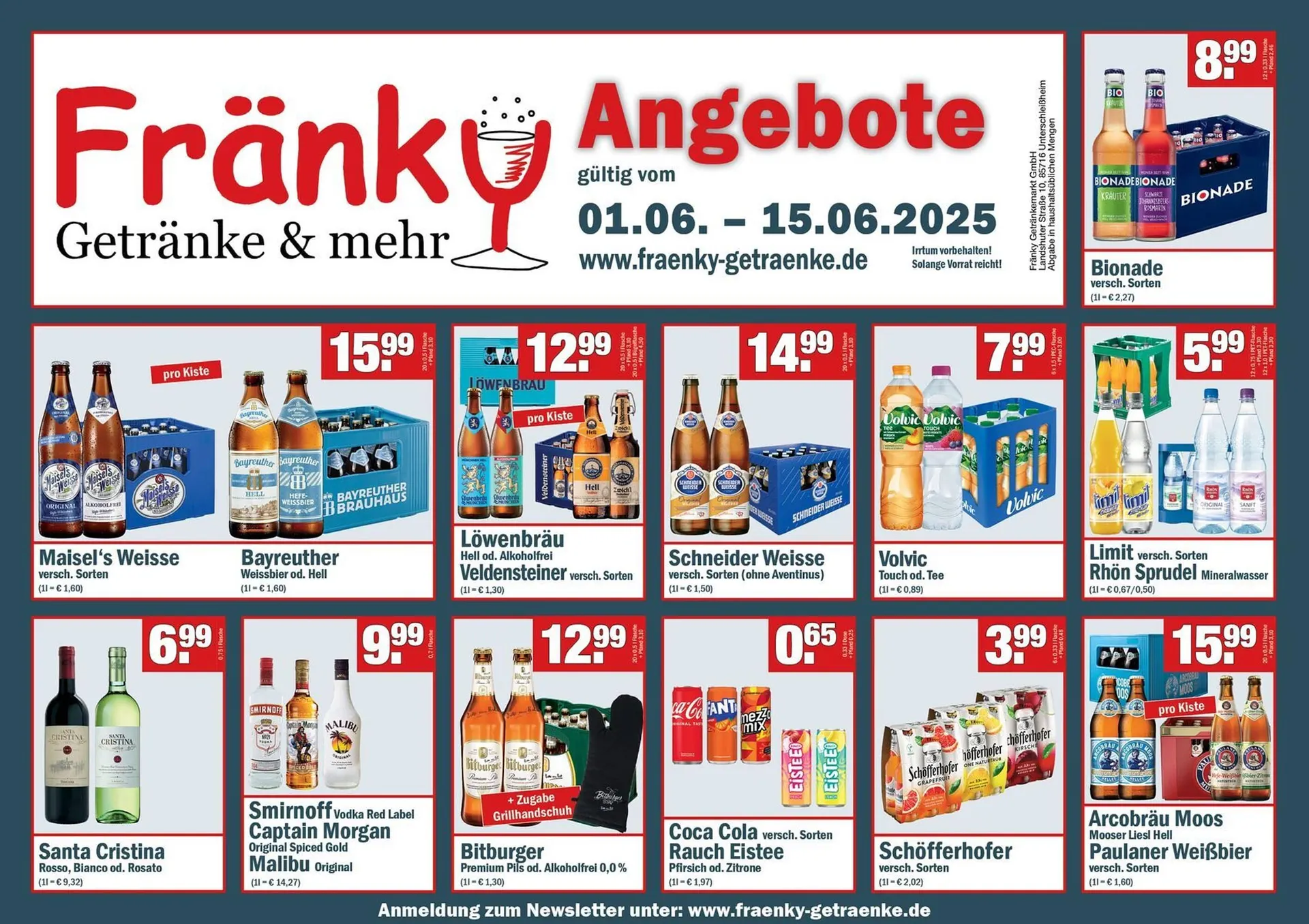 Fränky Getränke Prospekt - 1