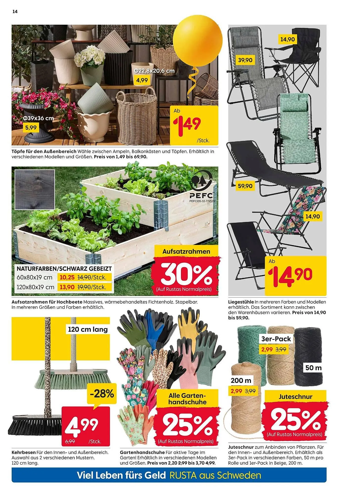 Rusta Prospekt von 11. April bis 17. April 2026 - Prospekt seite 14