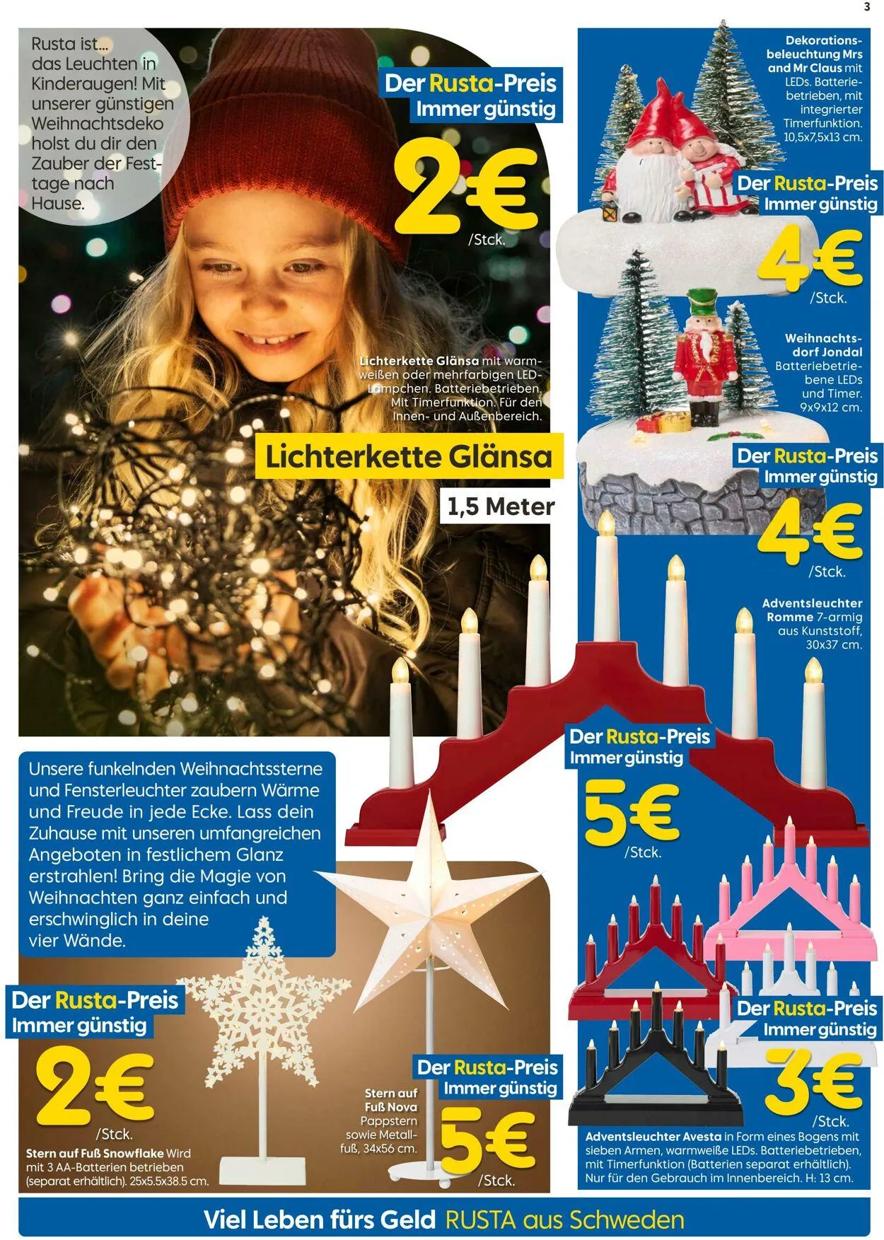 Rusta von 20. Oktober bis 3. November 2025 - Prospekt seite 3