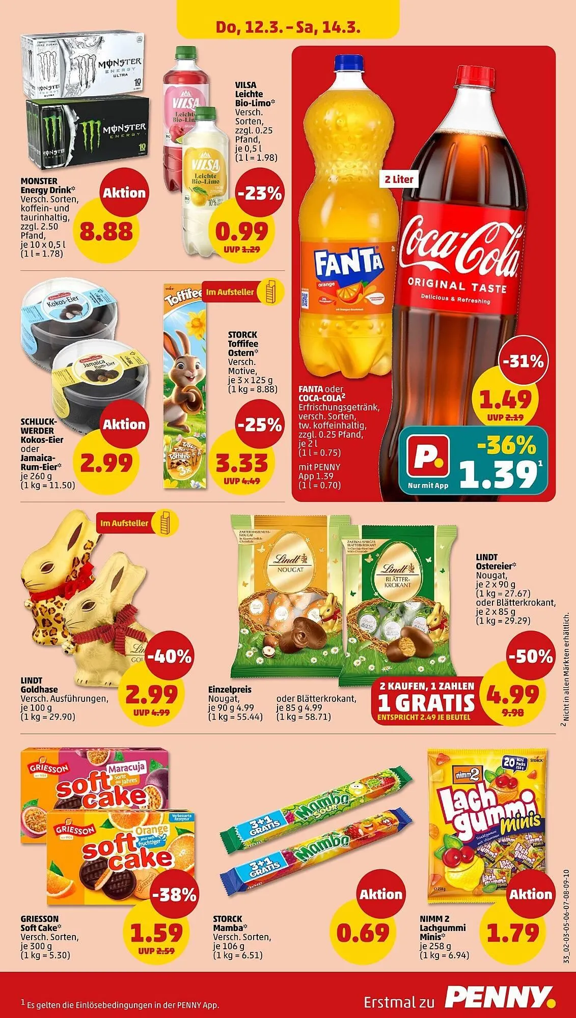 PENNY Prospekt von 9. März bis 14. März 2026 - Prospekt seite 33