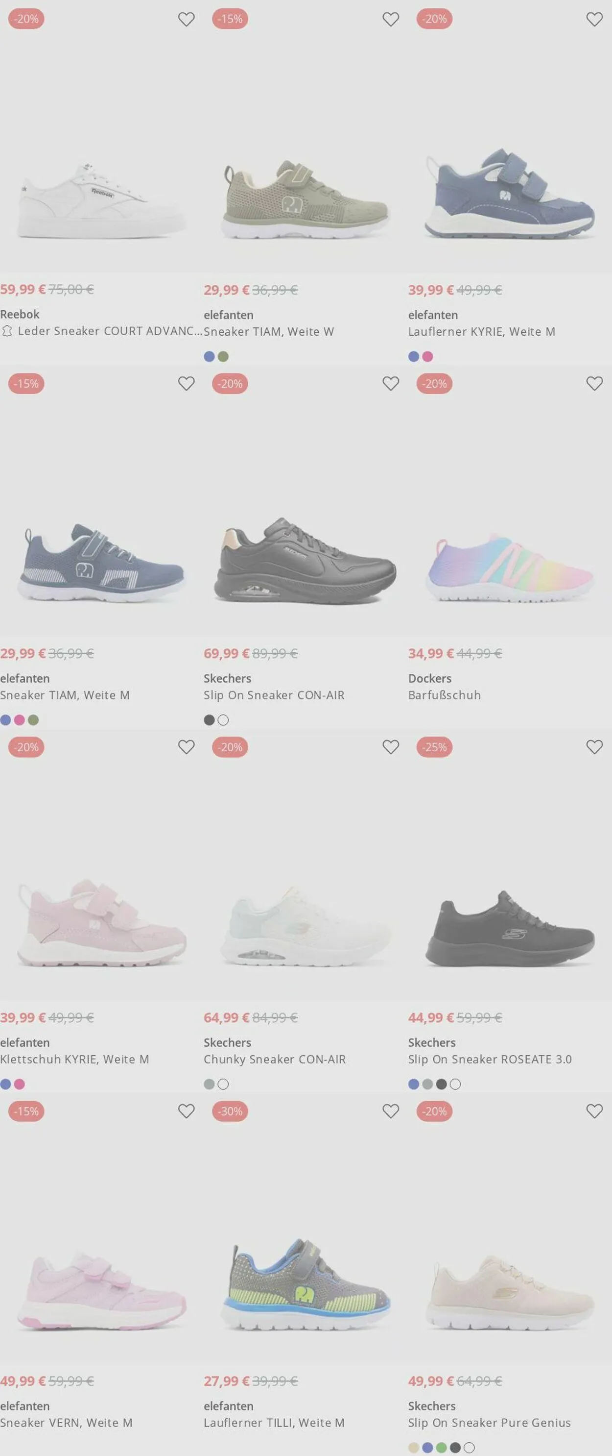 Deichmann von 17. März bis 26. März 2025 - Prospekt seite 6