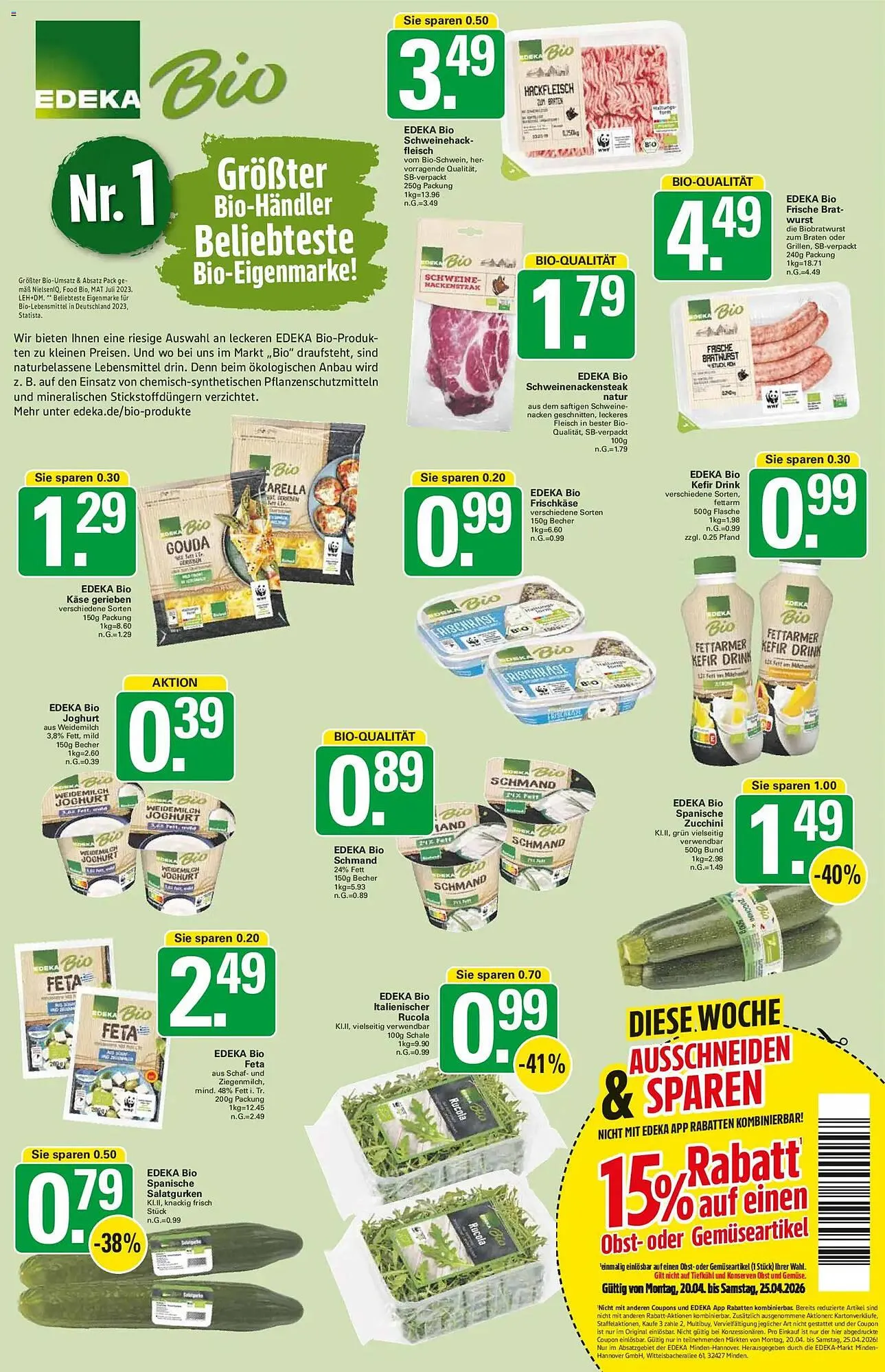 WEZ Prospekt von 20. April bis 25. April 2026 - Prospekt seite 3