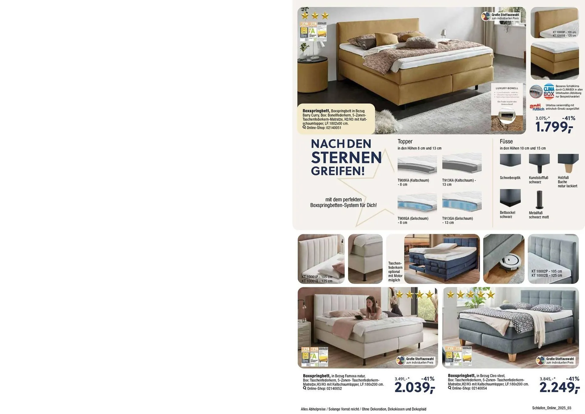 Opti Wohnwelt Prospekt von 21. Juli bis 30. September 2025 - Prospekt seite 3